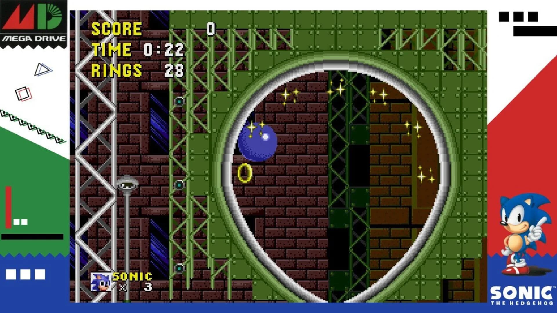 Sega Ages: Sonic the Hedgehog screenshot 3