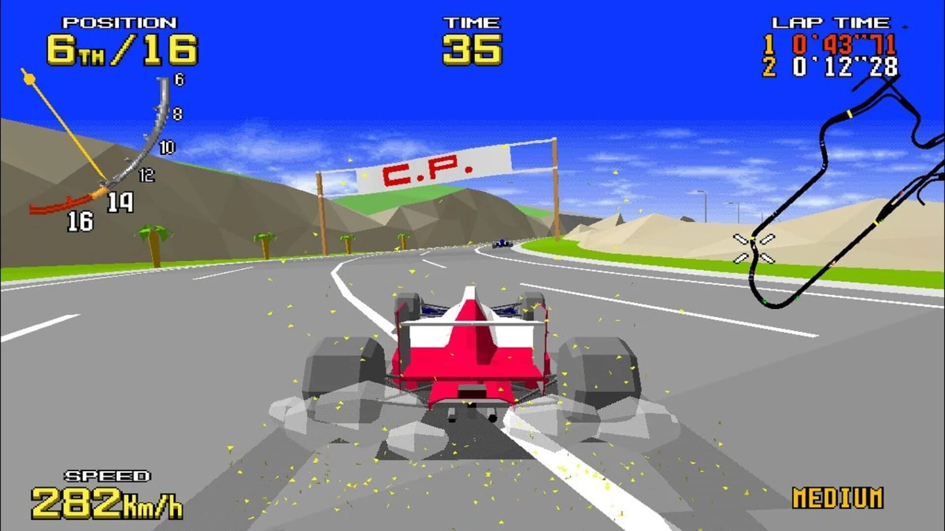 Sega Ages Virtua Racing screenshot 2