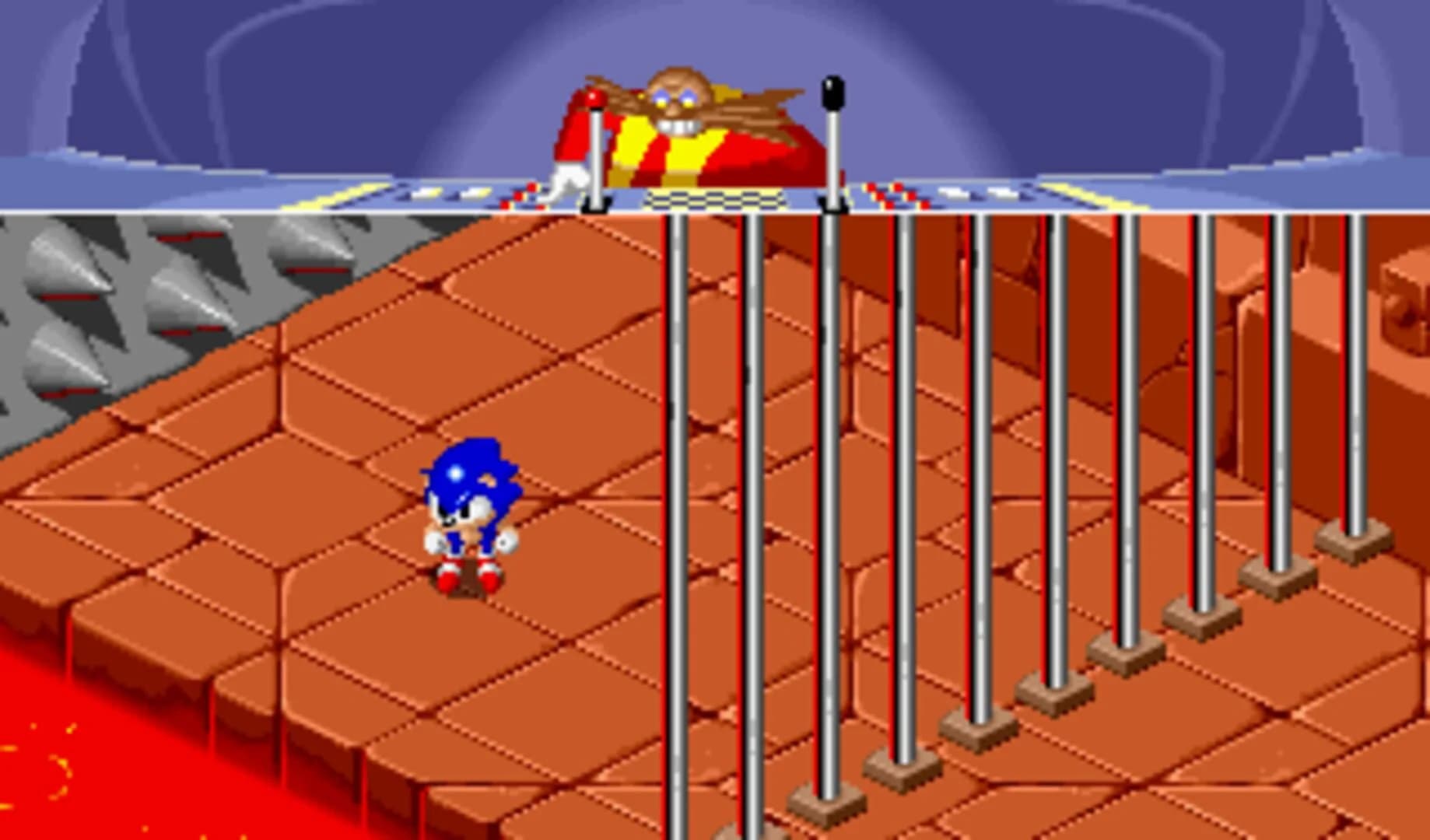 SegaSonic the Hedgehog screenshot 1