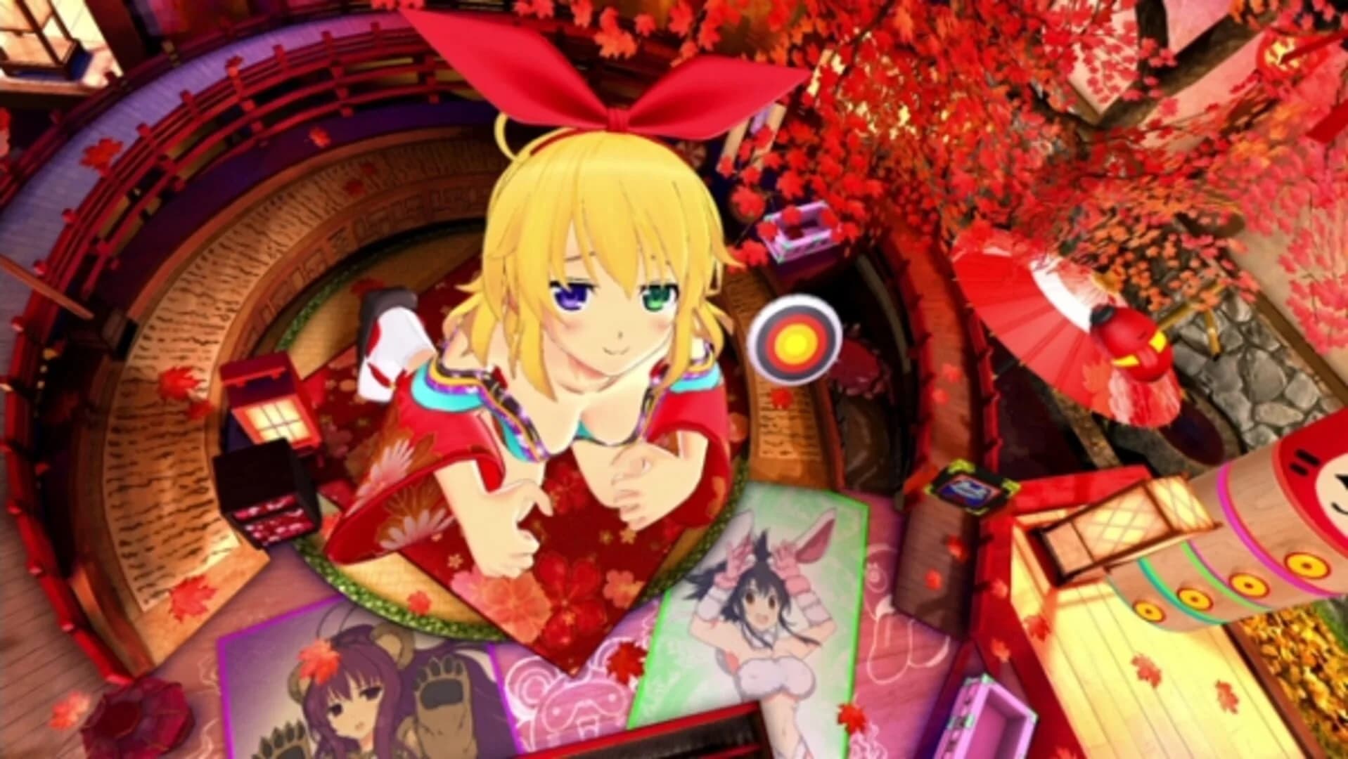 Senran Kagura Peach Ball screenshot 1