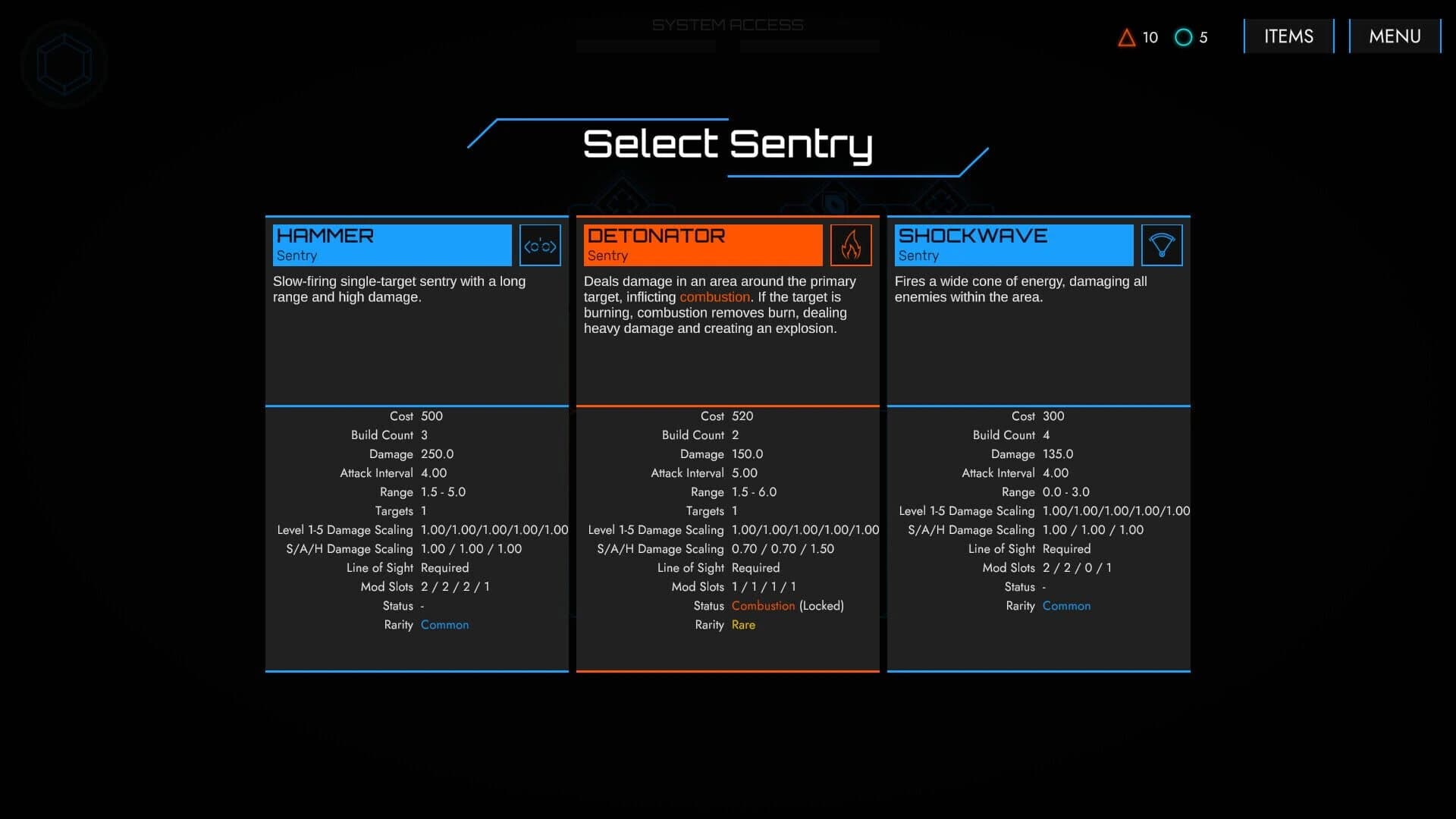 Sentry System screenshot 2