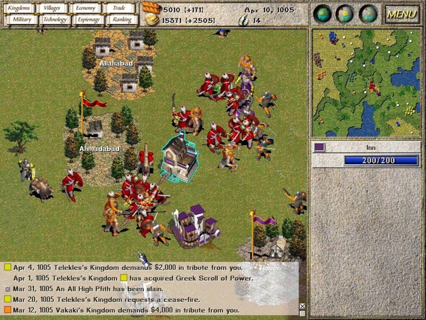Seven Kingdoms: Ancient Adversaries screenshot 1