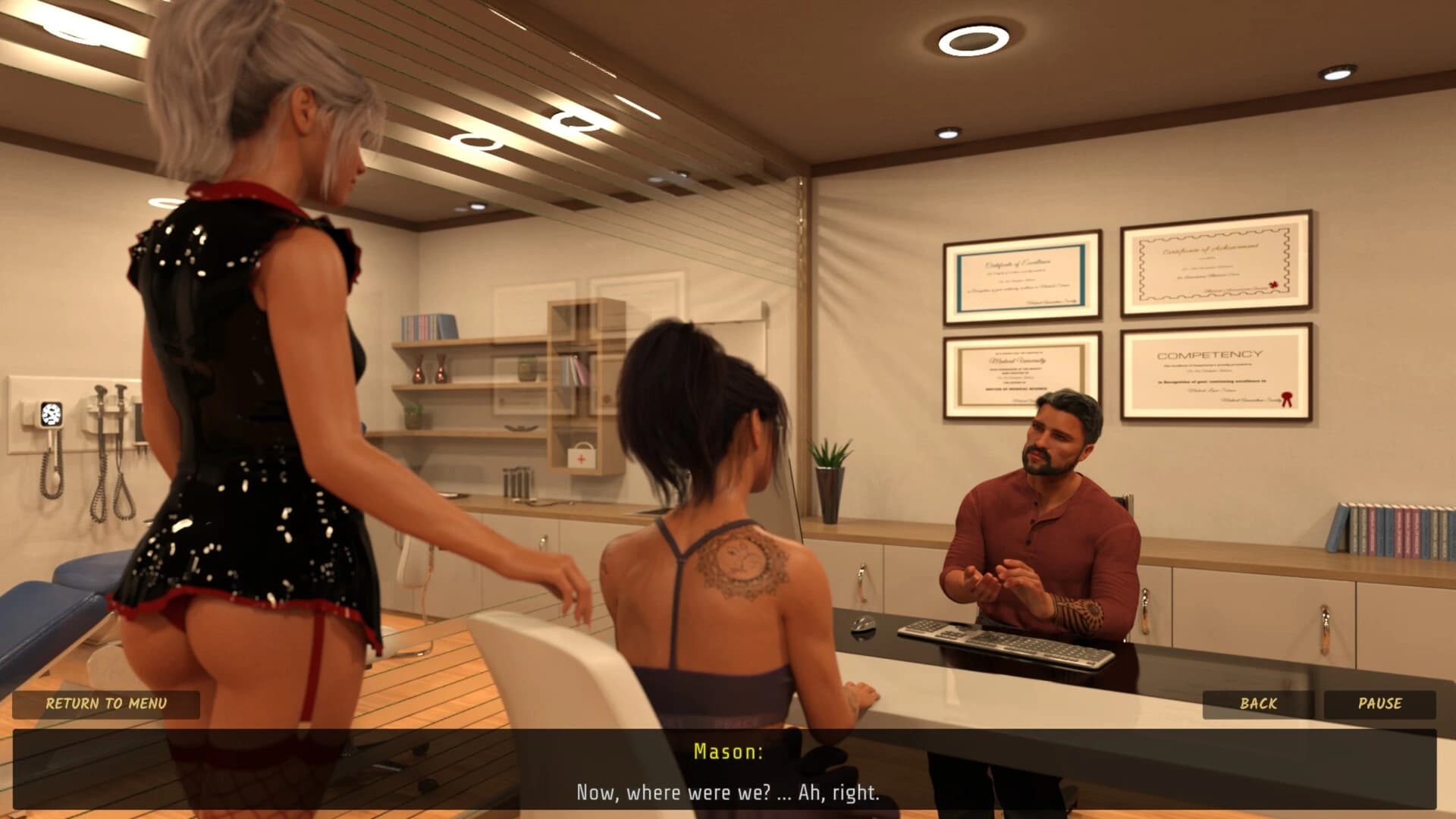 Sex Game: Threesome - Episode 8 screenshot 1