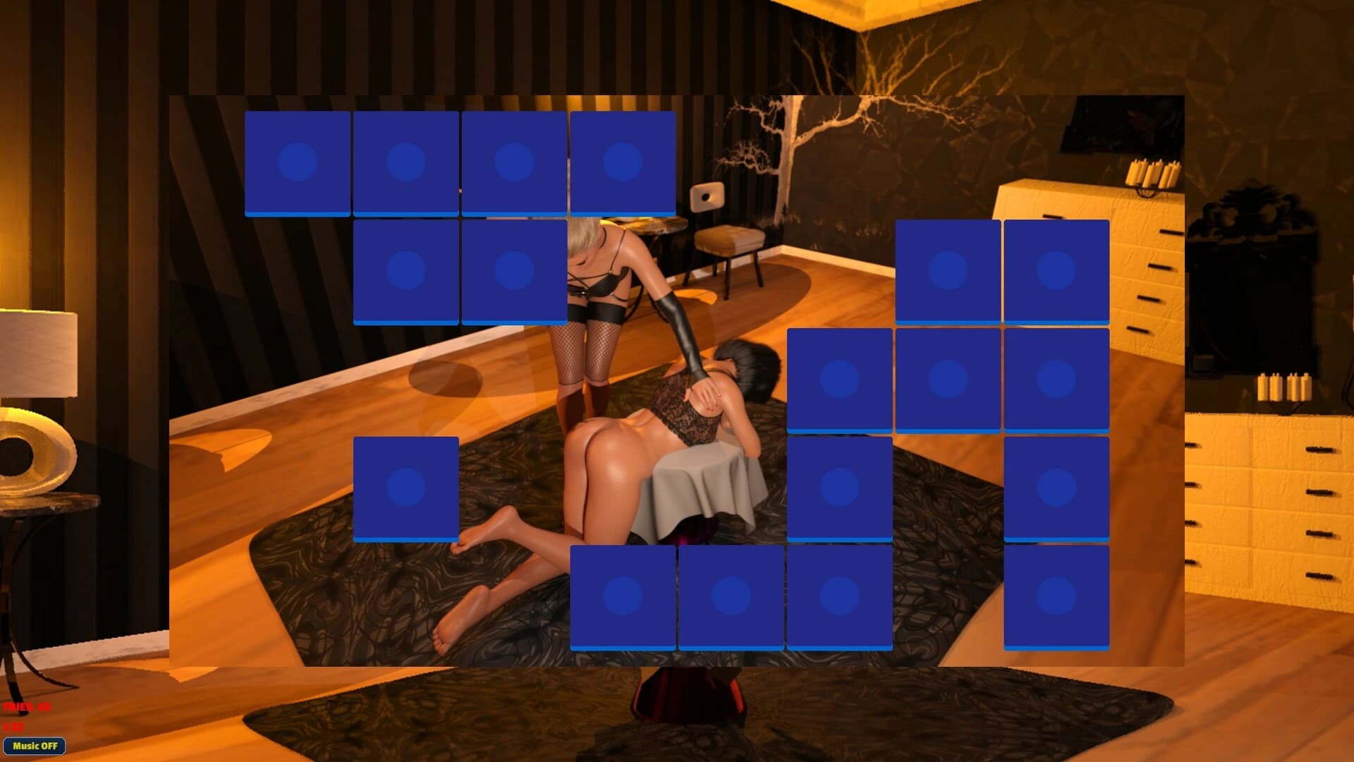 Sexy Memory Puzzle: Spanking Girls screenshot 4
