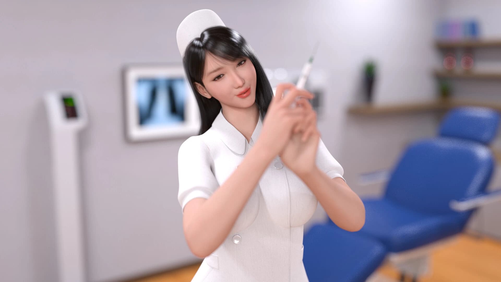Sexy Nurse Puzzle screenshot 2