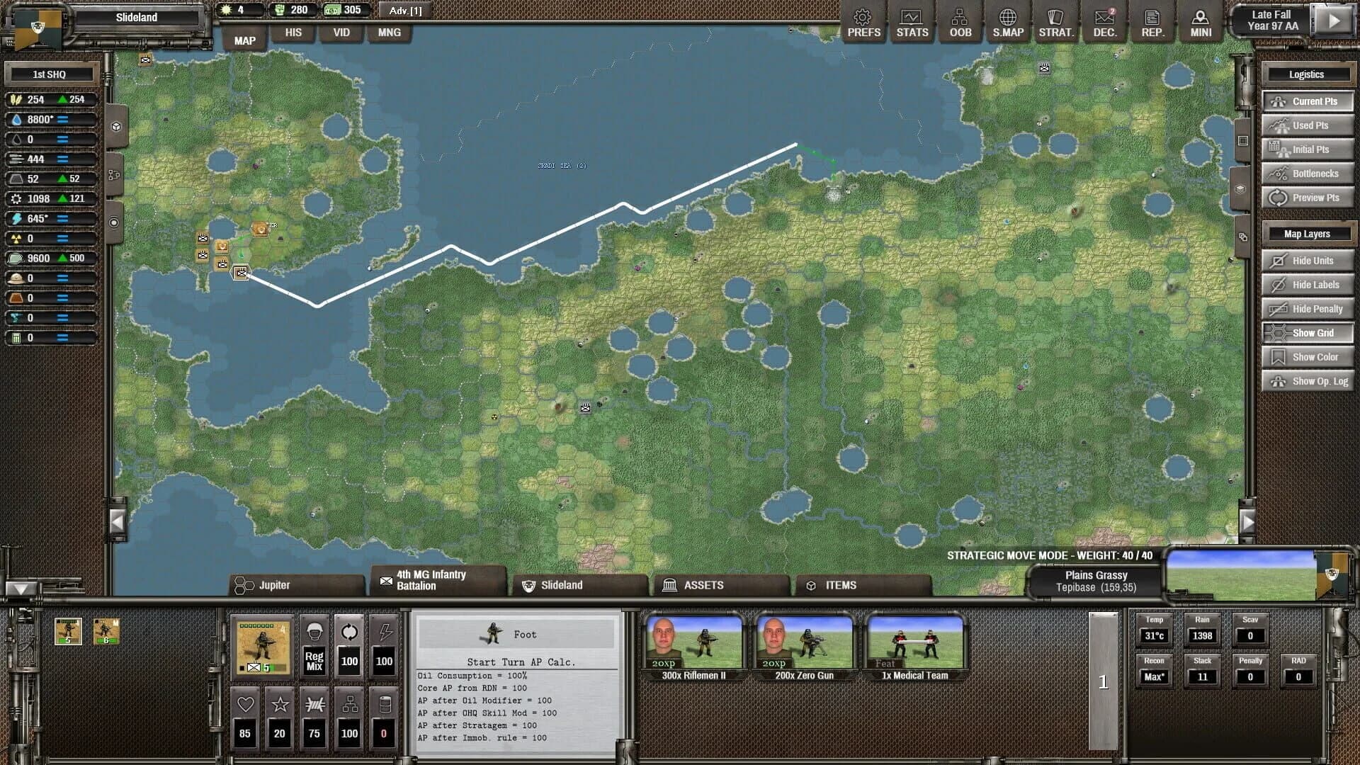 Shadow Empire: Oceania screenshot 5