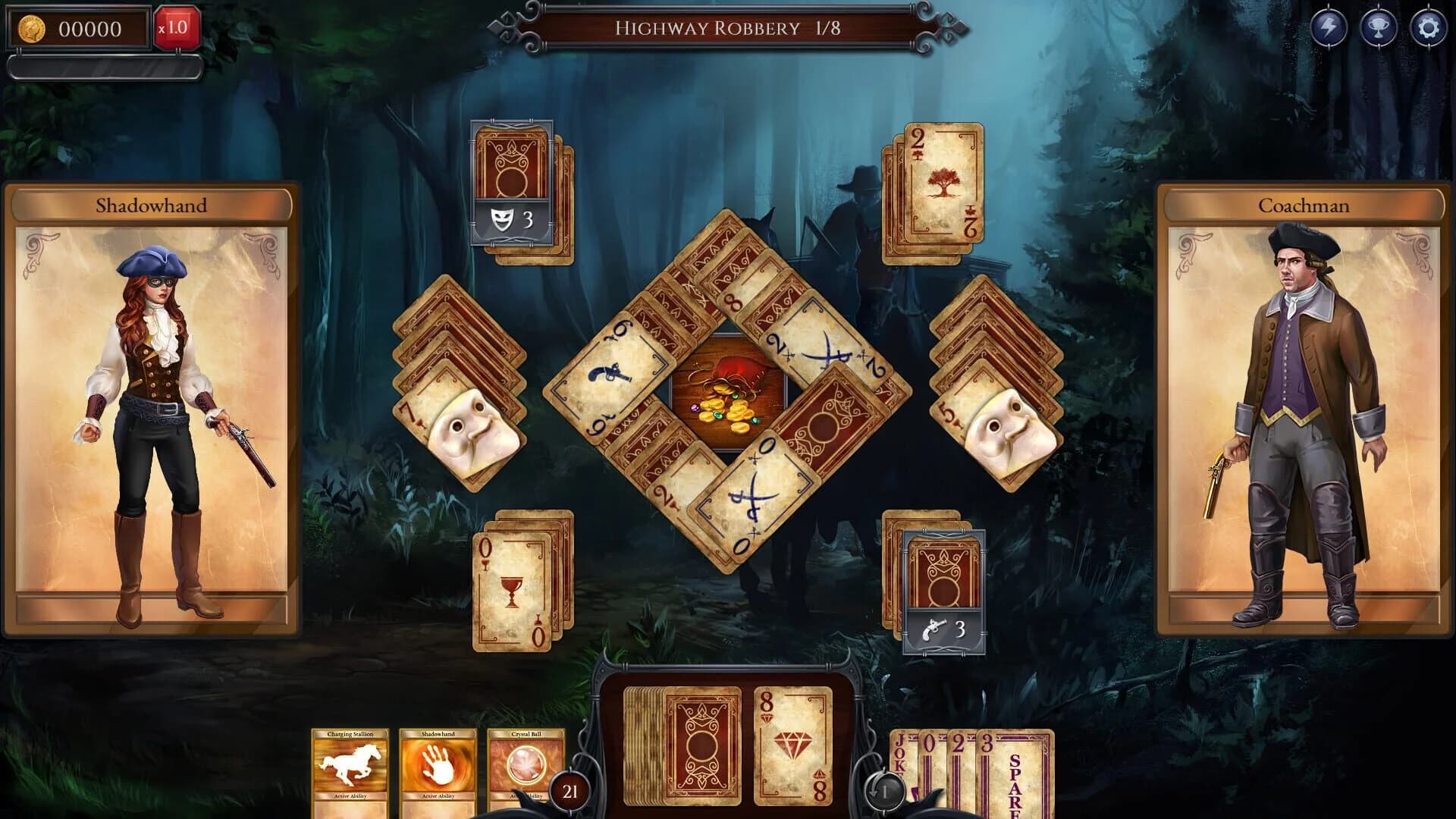 Shadowhand Solitaire screenshot 2