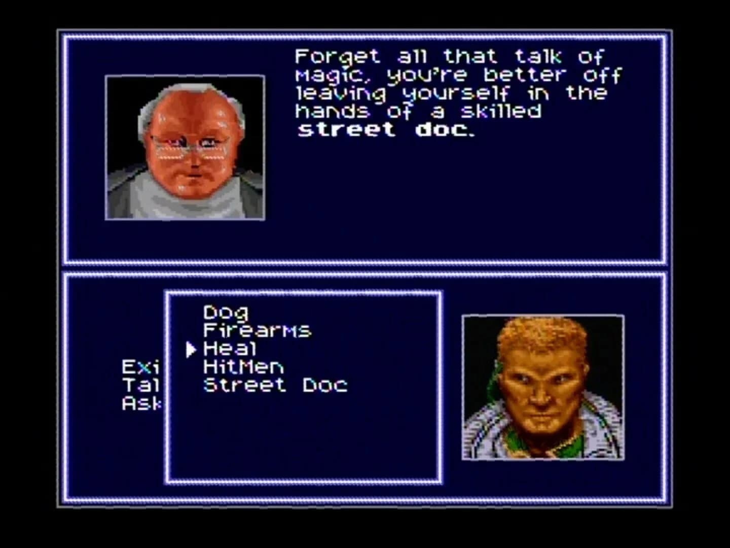 Shadowrun screenshot 1