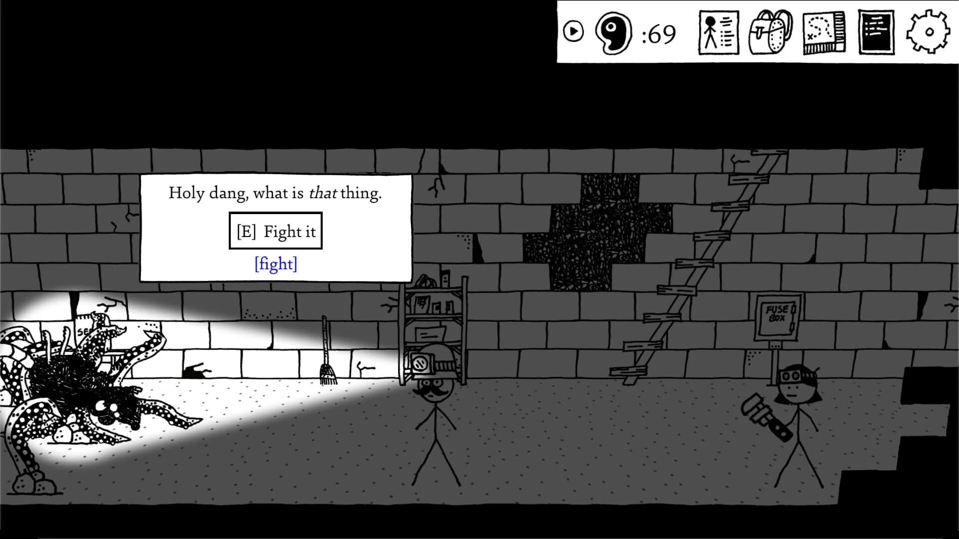 Shadows Over Loathing screenshot 2