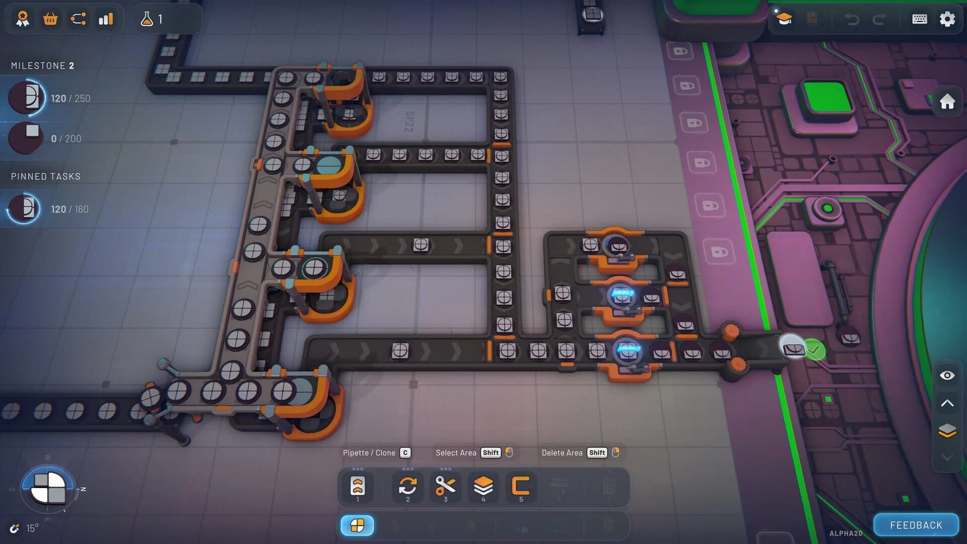 Shapez 2 screenshot 1