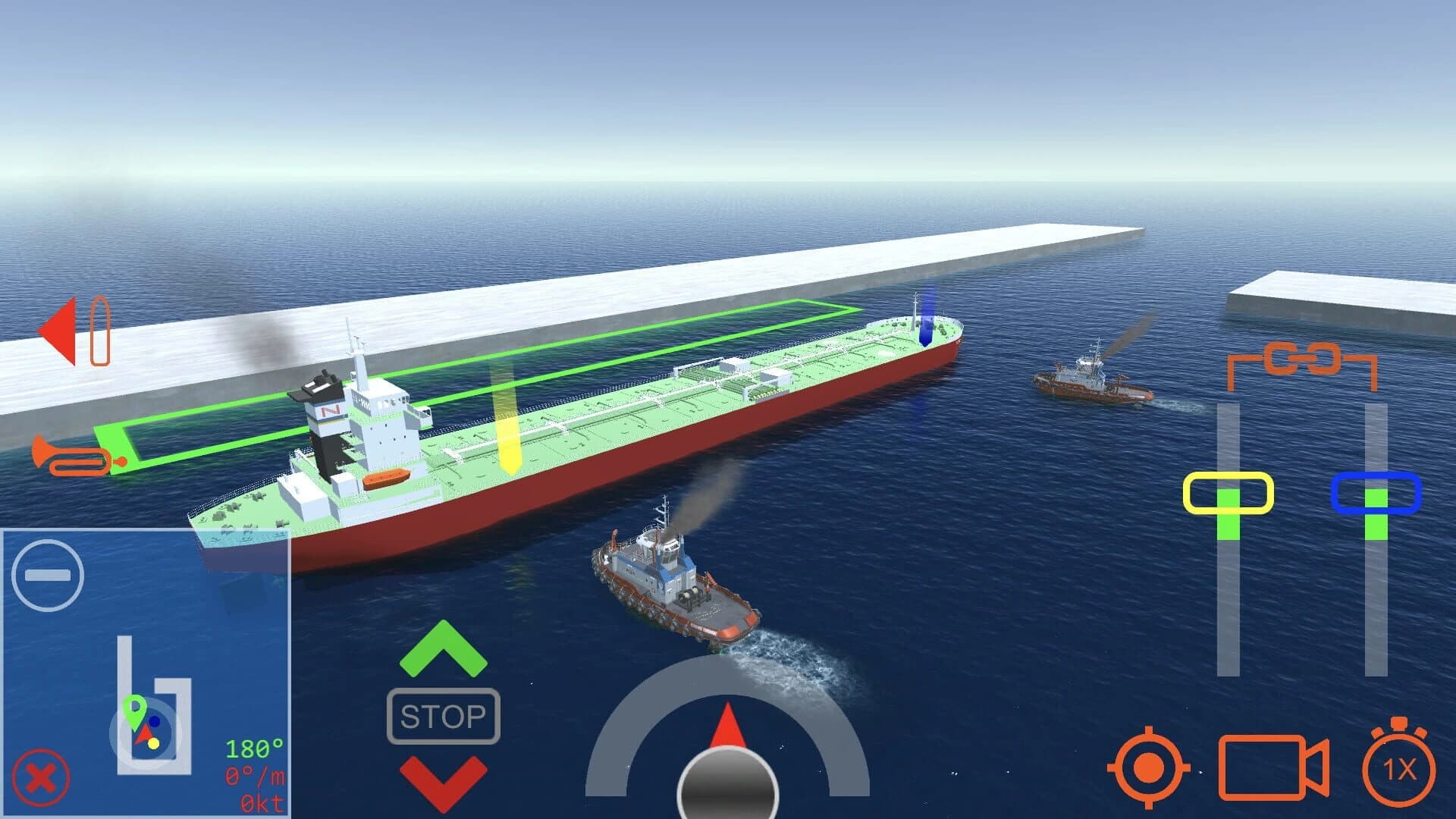 Ship Handling Simulator screenshot 1