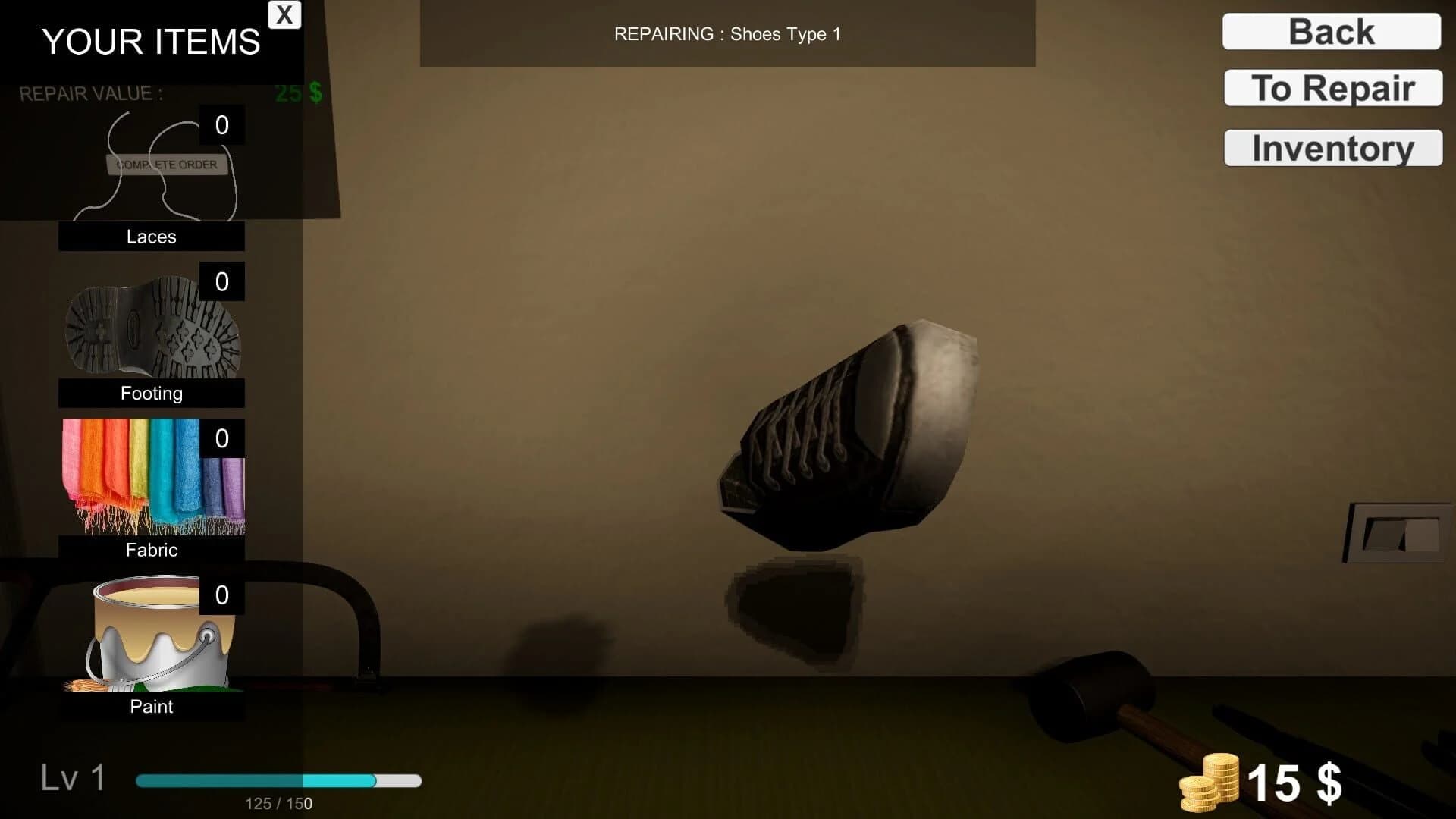 Shoemaker screenshot 2