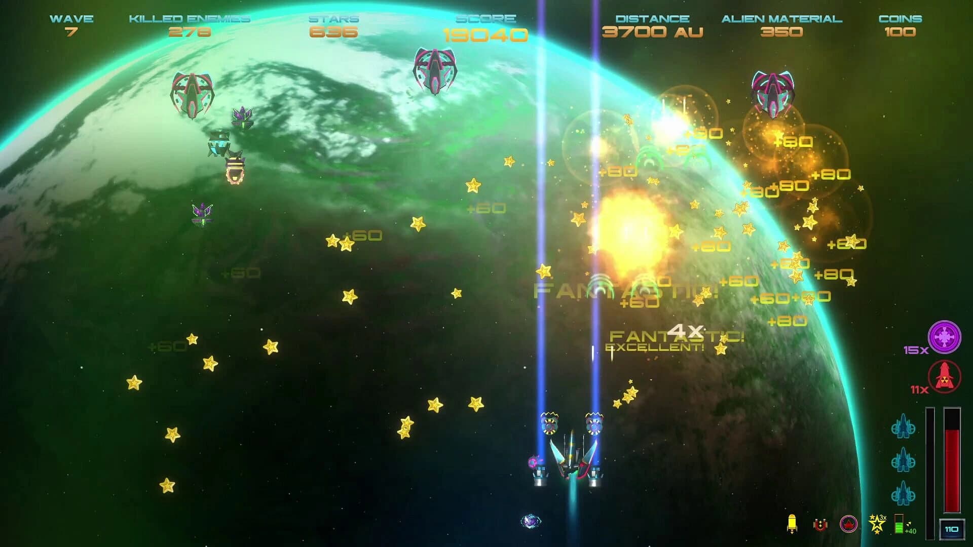 Shootvaders: The Beginning screenshot 2