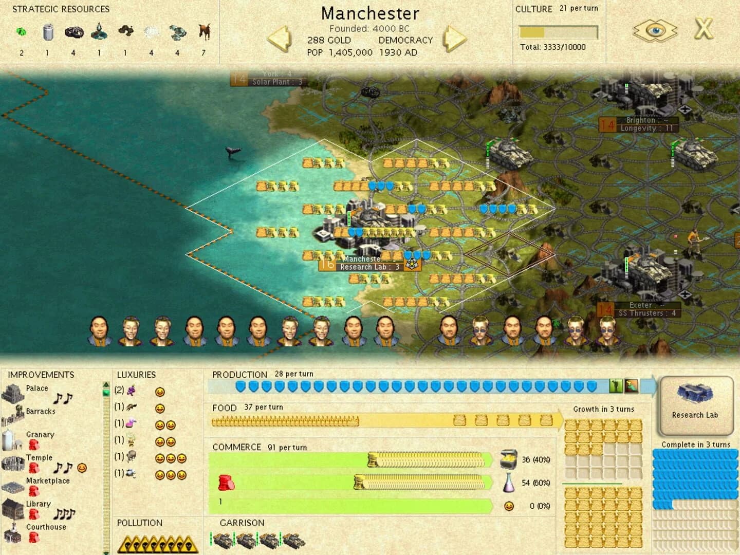 Sid Meier's Civilization III screenshot 1