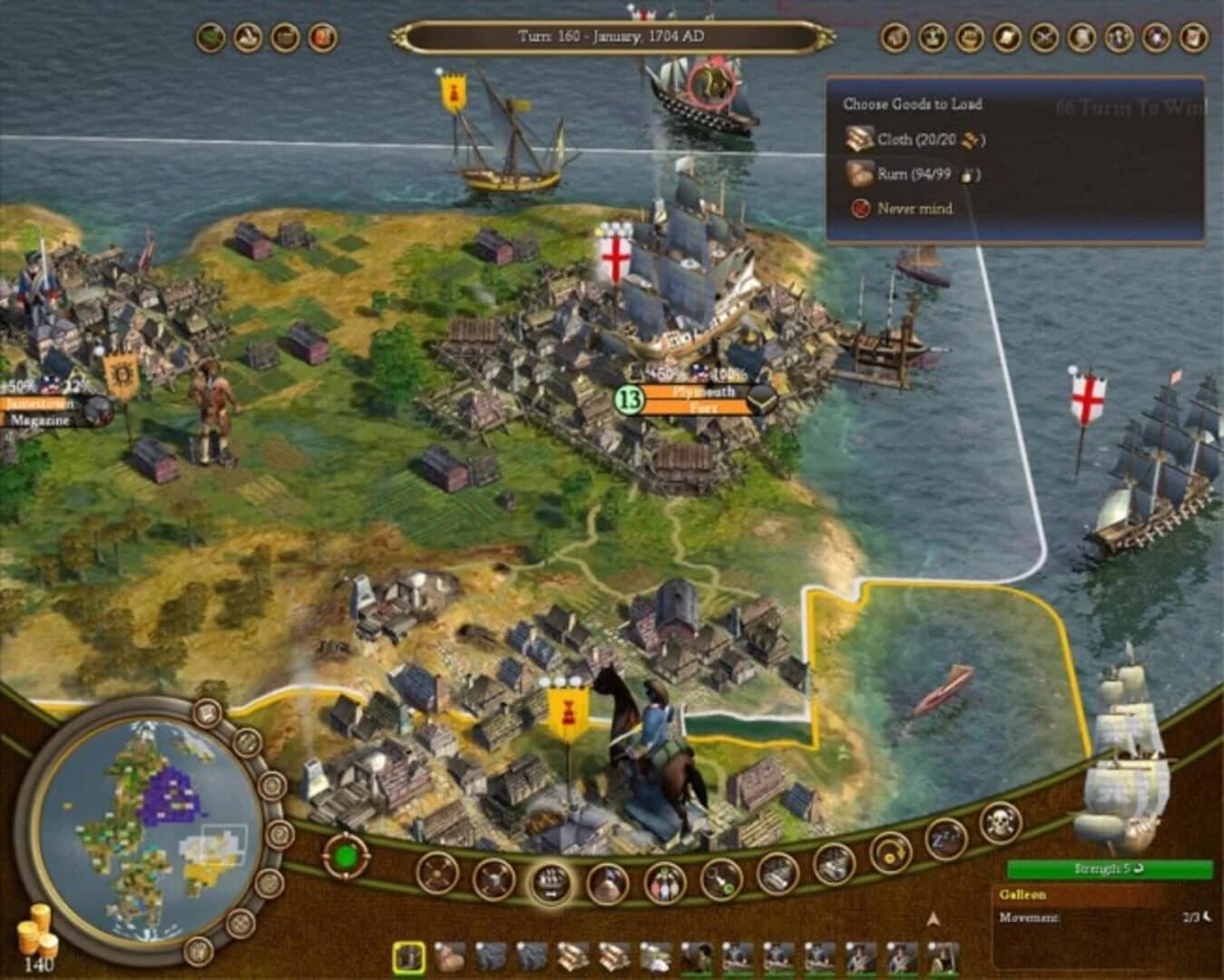 Sid Meier's Civilization IV: Colonization screenshot 1