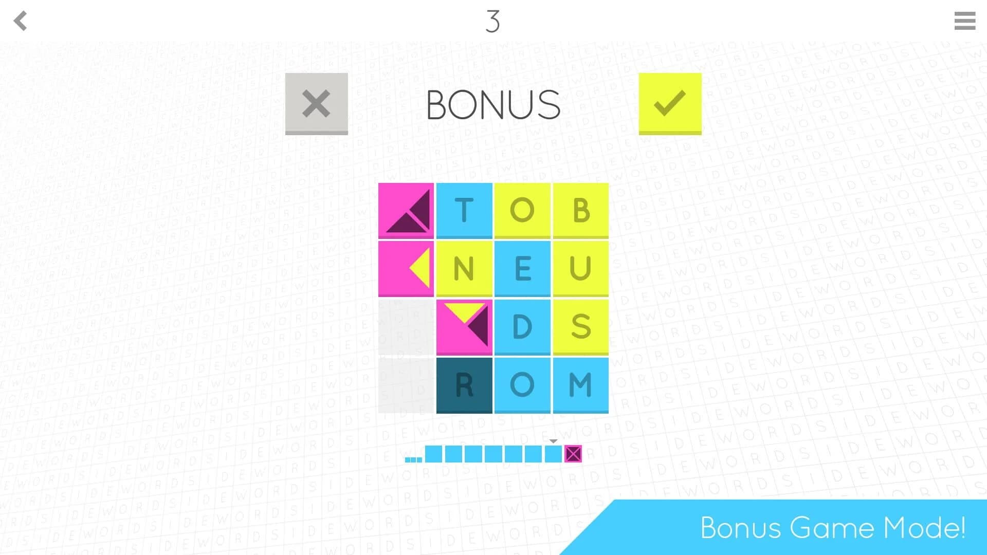 Sidewords screenshot 1