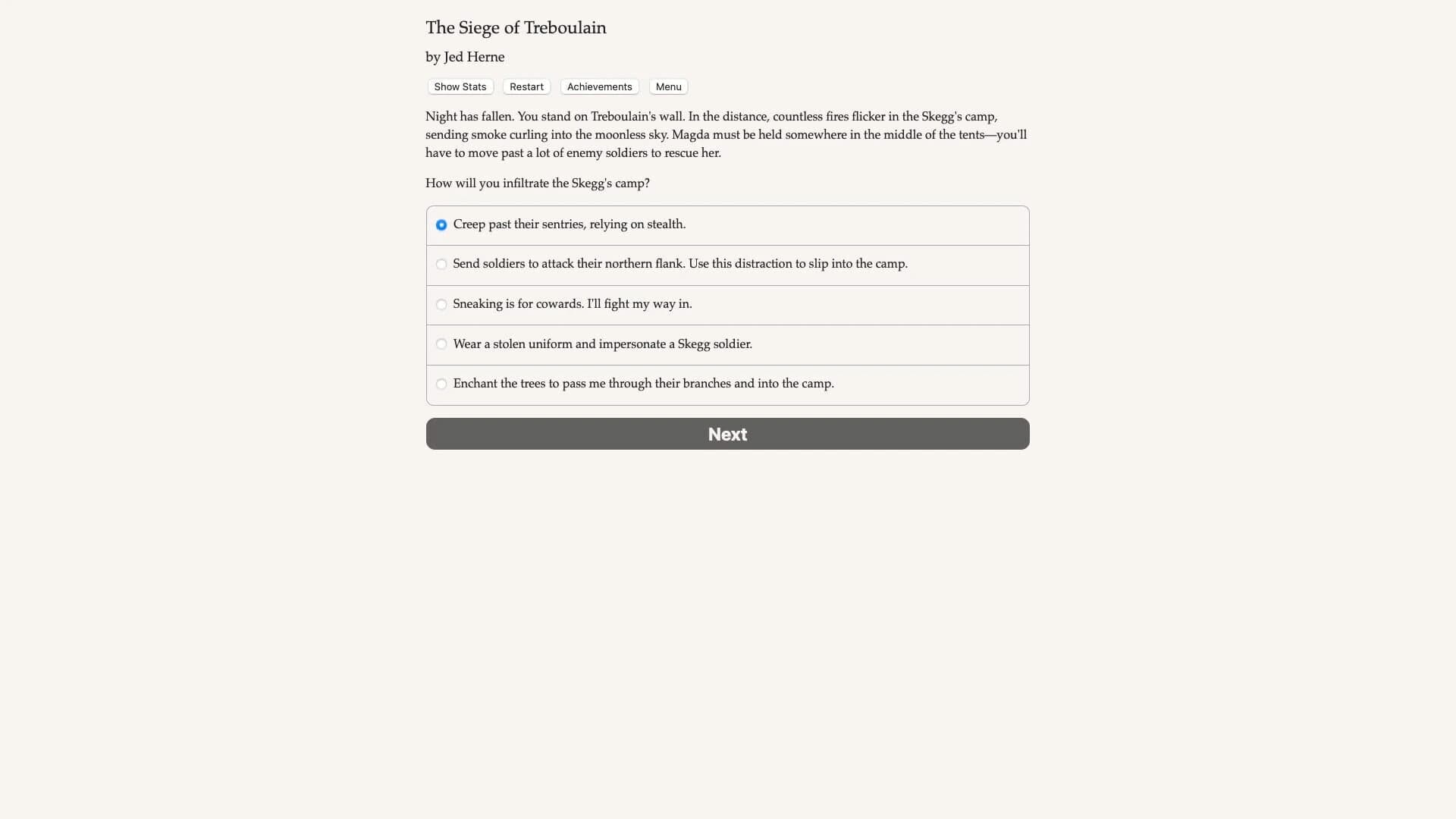 Siege of Treboulain screenshot 3
