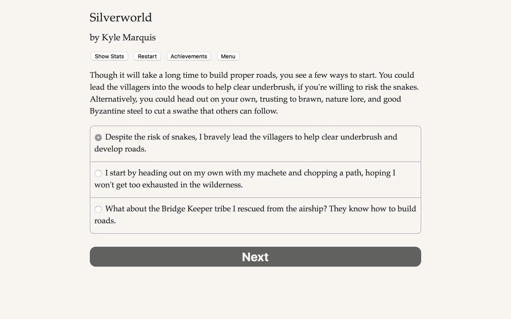 Silverworld screenshot 2