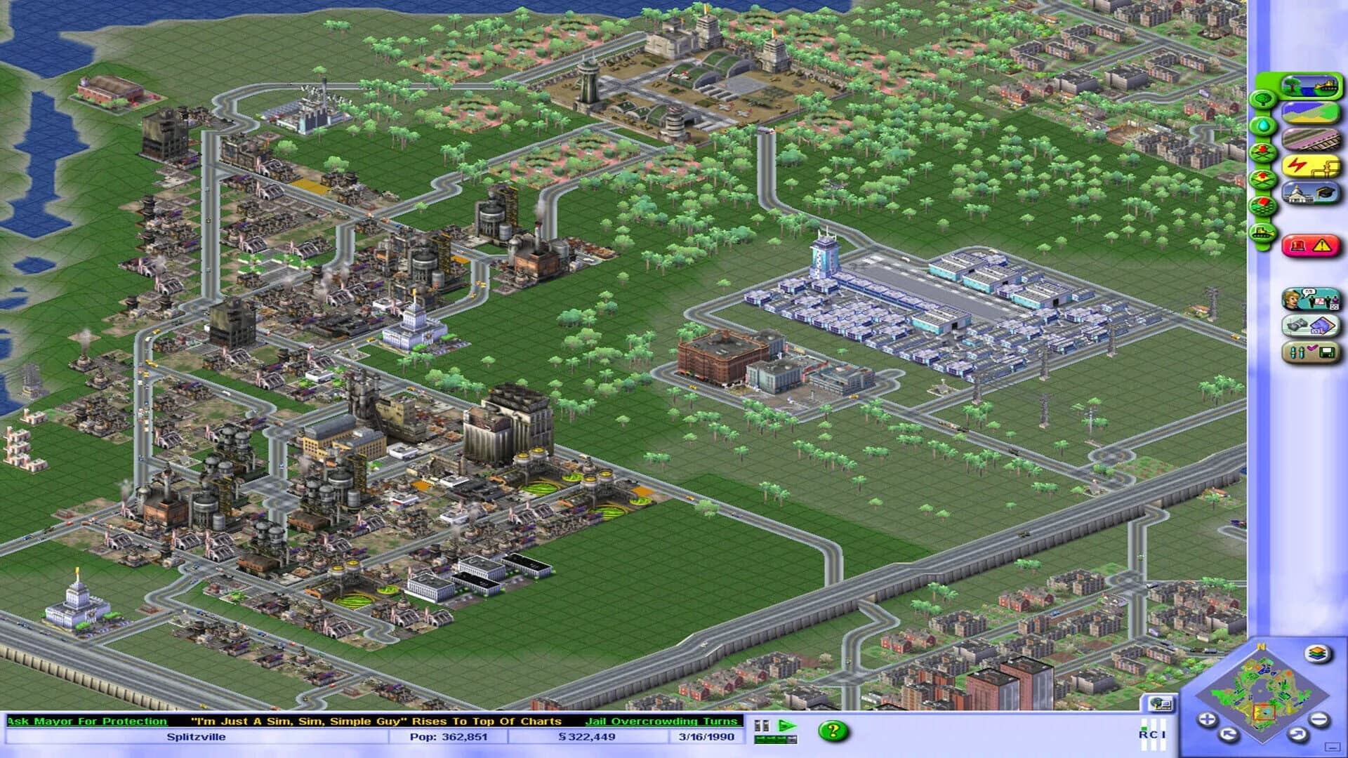 SimCity 3000 Unlimited screenshot 3
