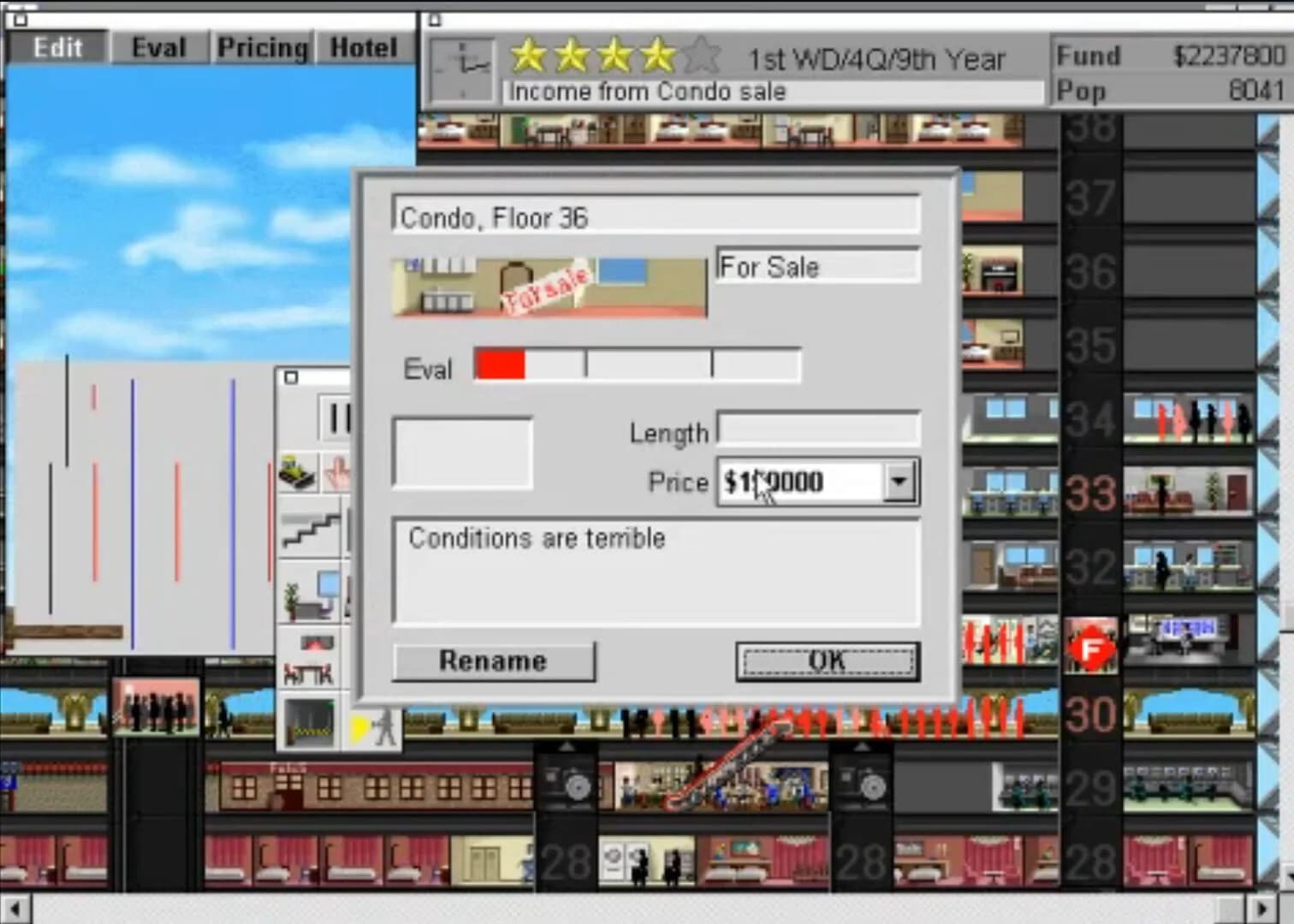 SimTower screenshot 2