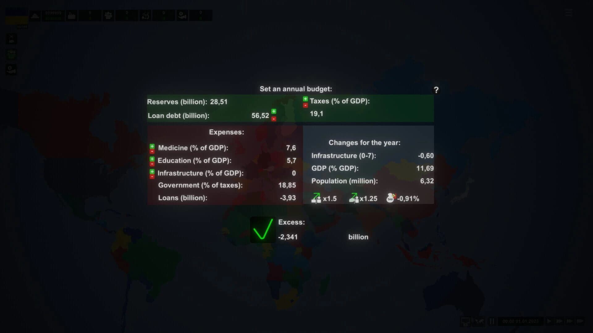 Simulator Countries screenshot 1