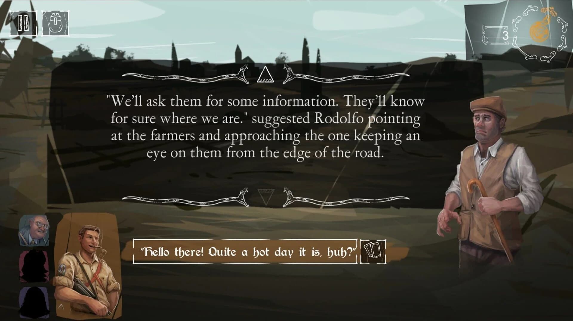 Sine Requie: Snake Eyes screenshot 1