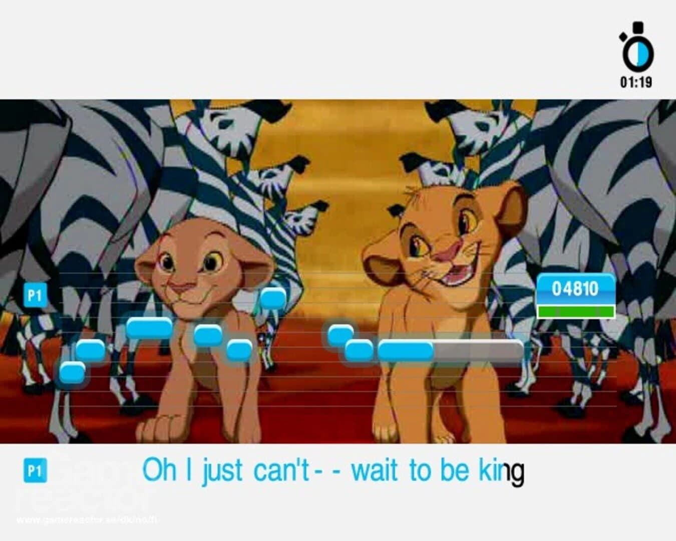 SingStar: Singalong with Disney screenshot 1