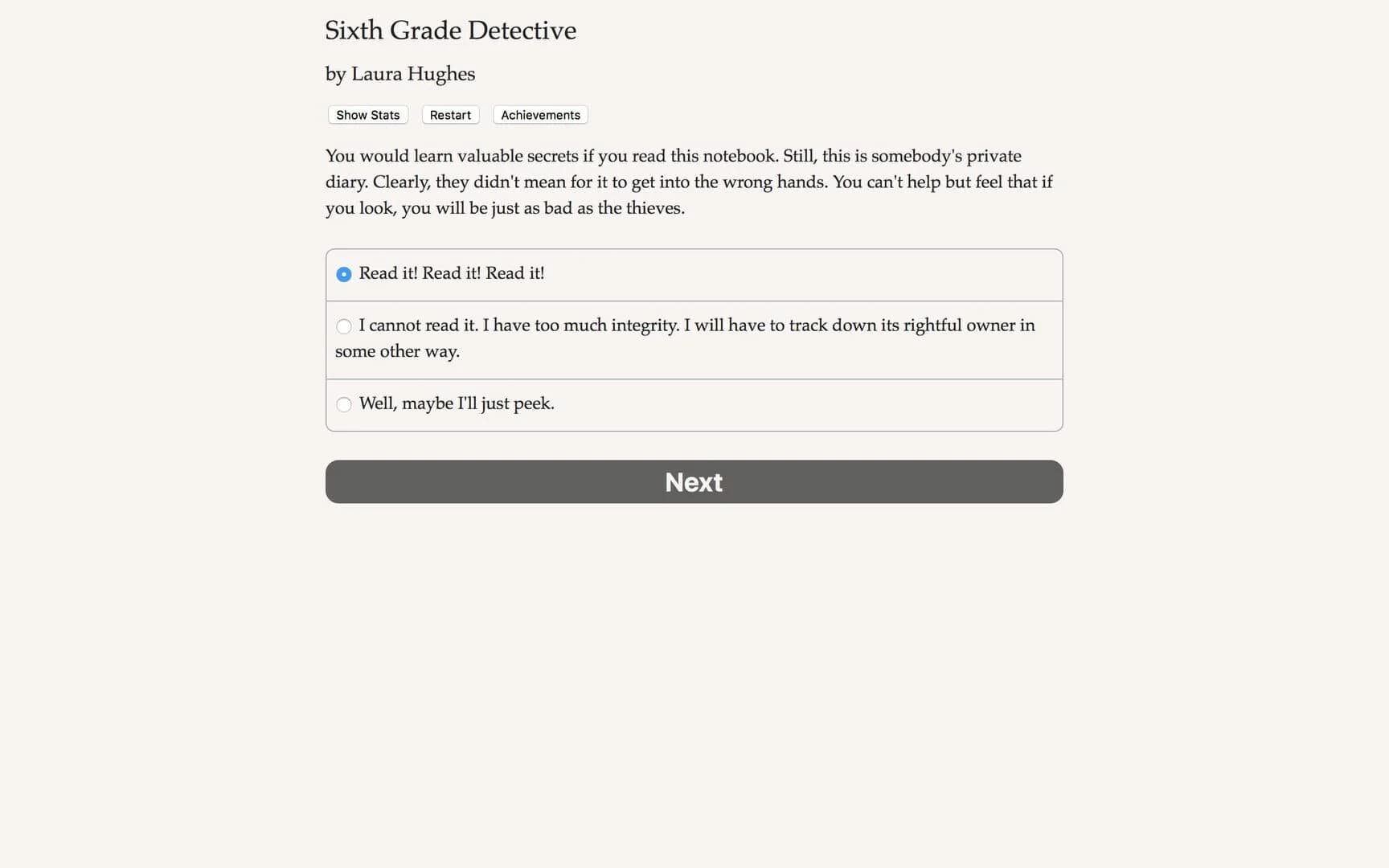 Sixth Grade Detective screenshot 4