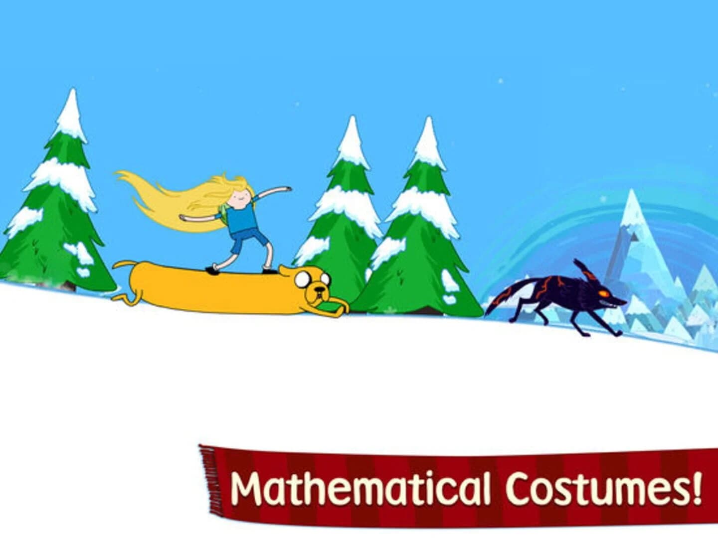 Ski Safari: Adventure Time screenshot 1