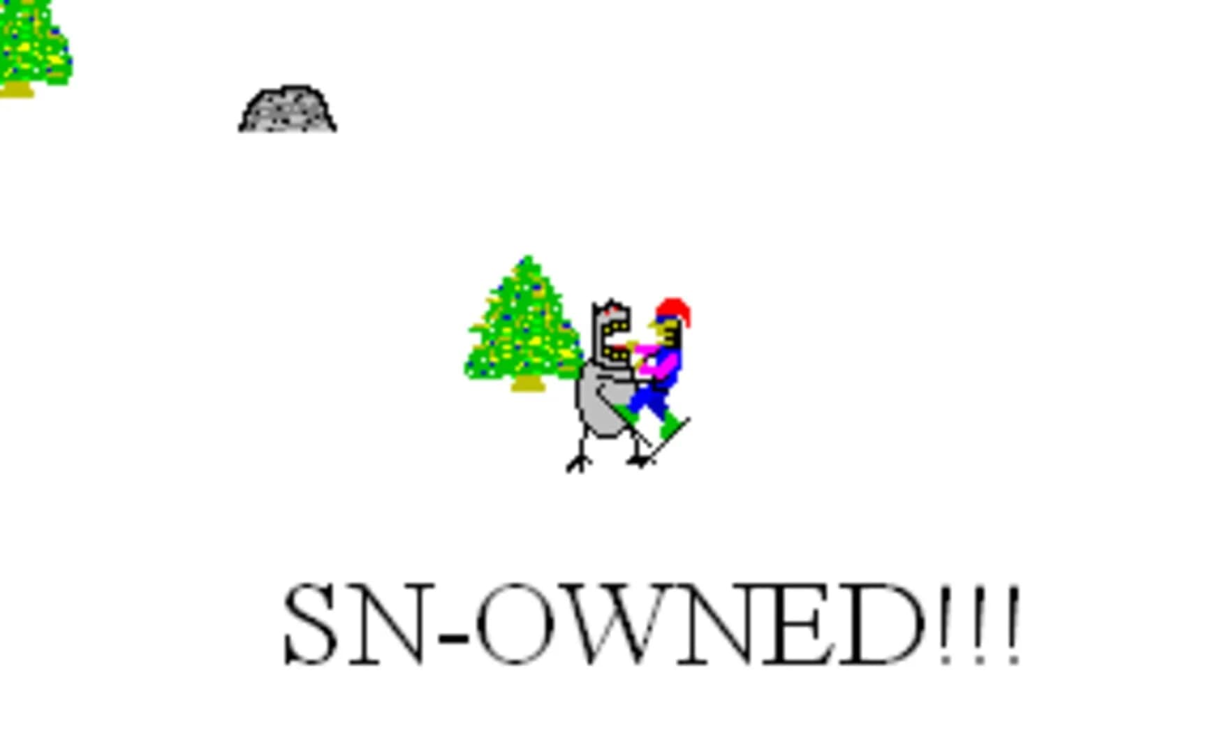 SkiFree screenshot 1