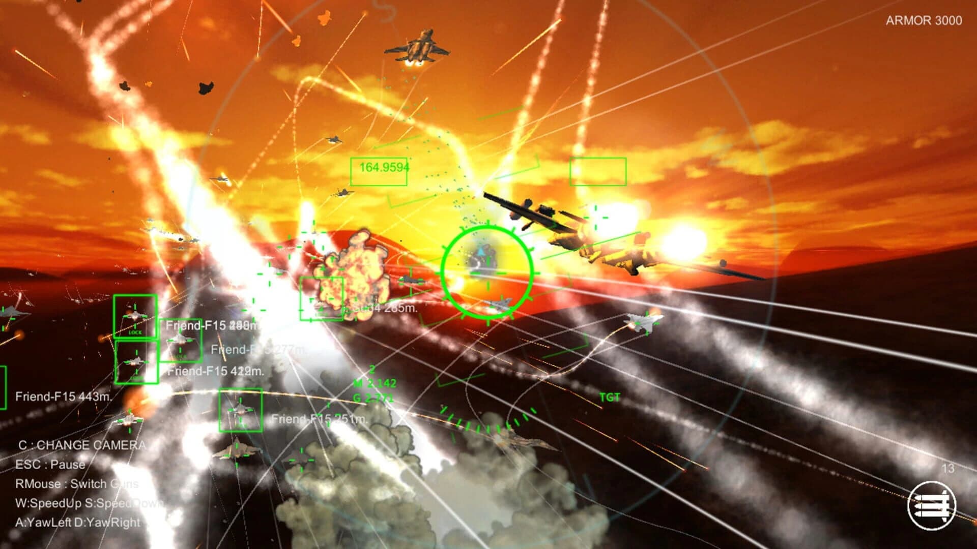 SkyGameChanger-AirCombat II- screenshot 3