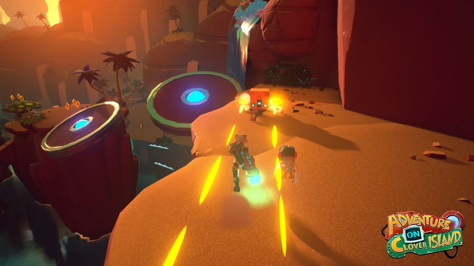 Skylar & Plux: Adventure on Clover Island screenshot 2