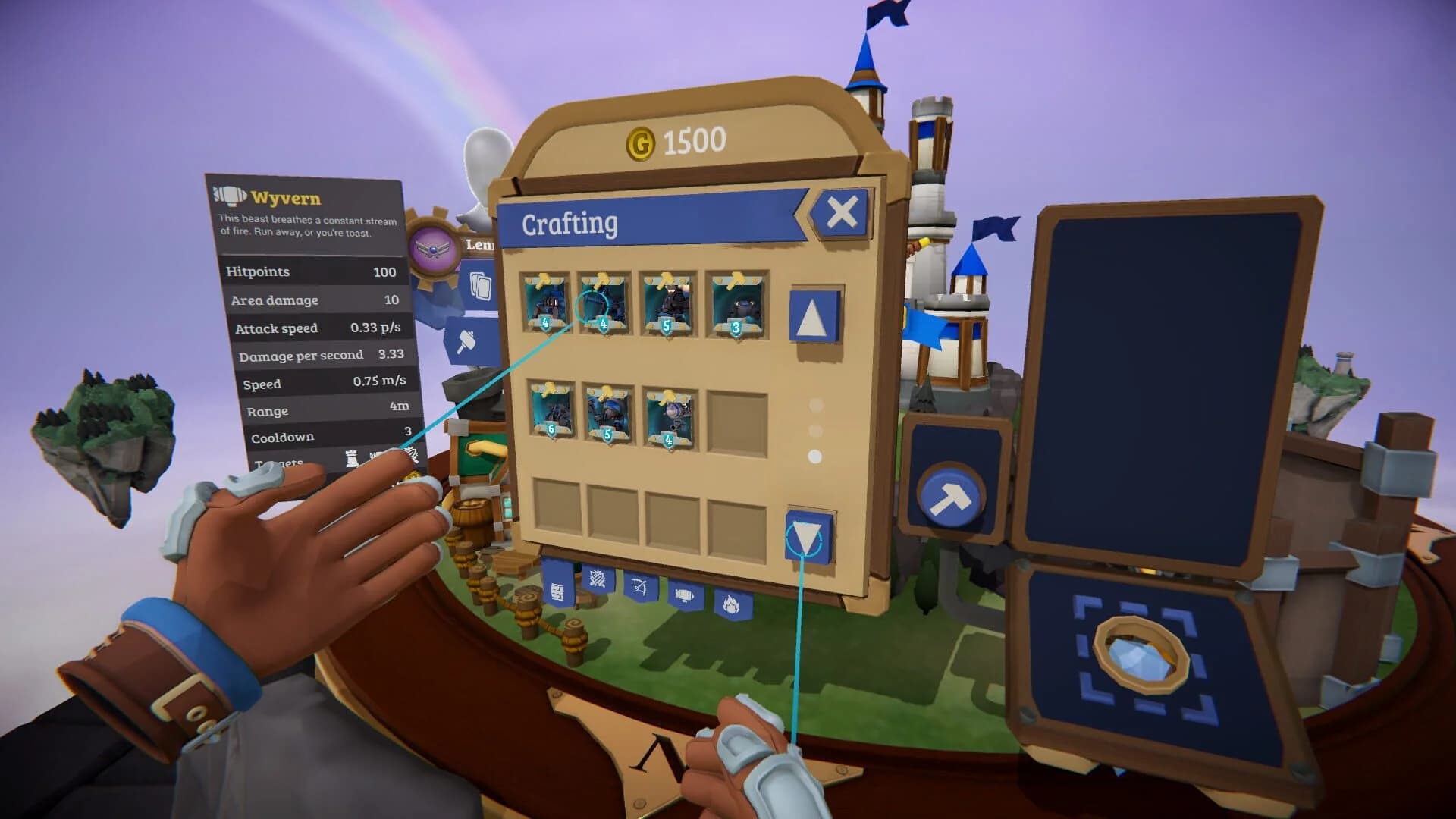 Skyworld: Kingdom Brawl screenshot 2