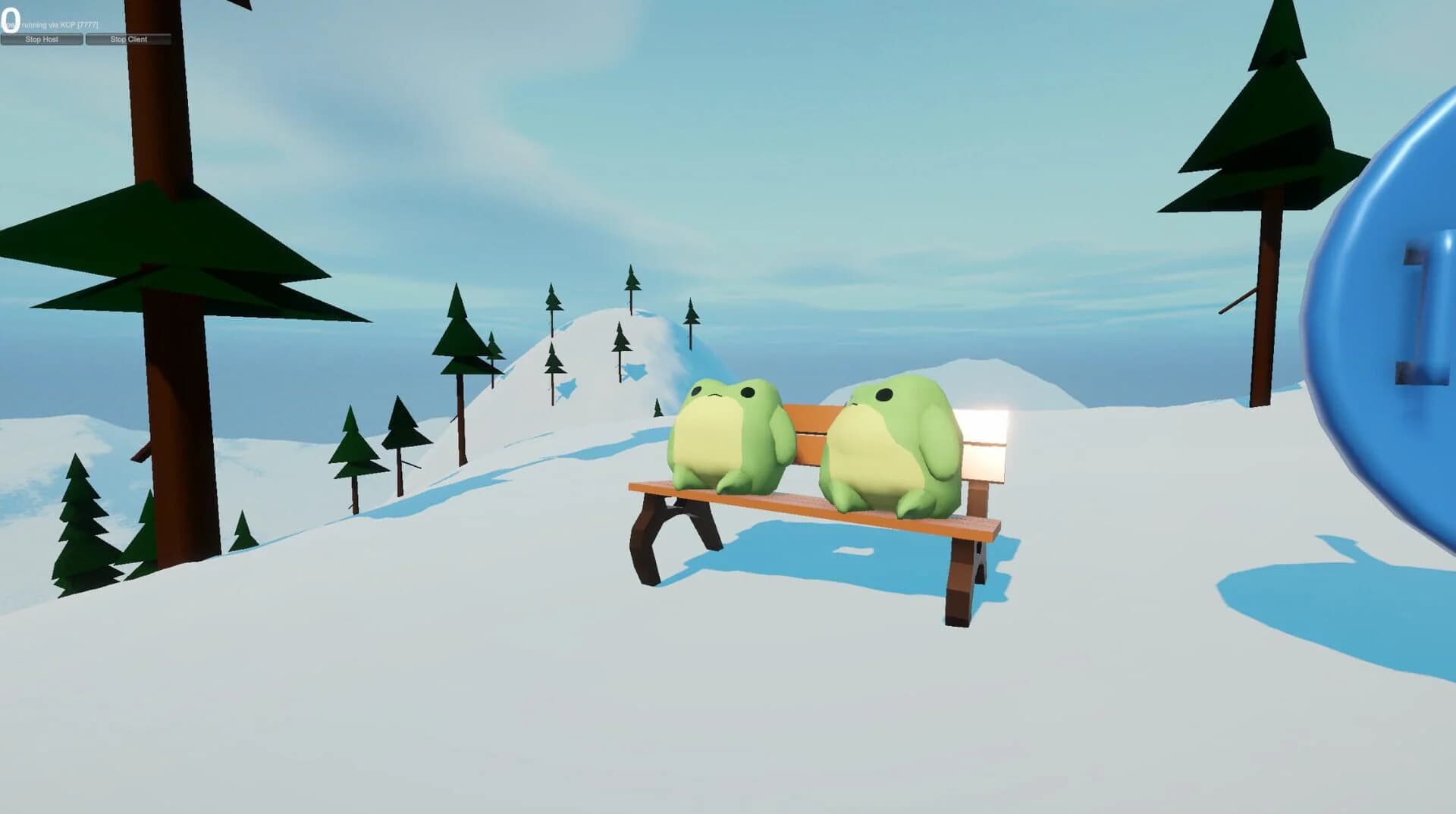 Sledding Game screenshot 1