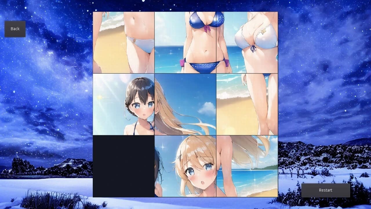 Slide Puzzle: Cute Moe Girls screenshot 8