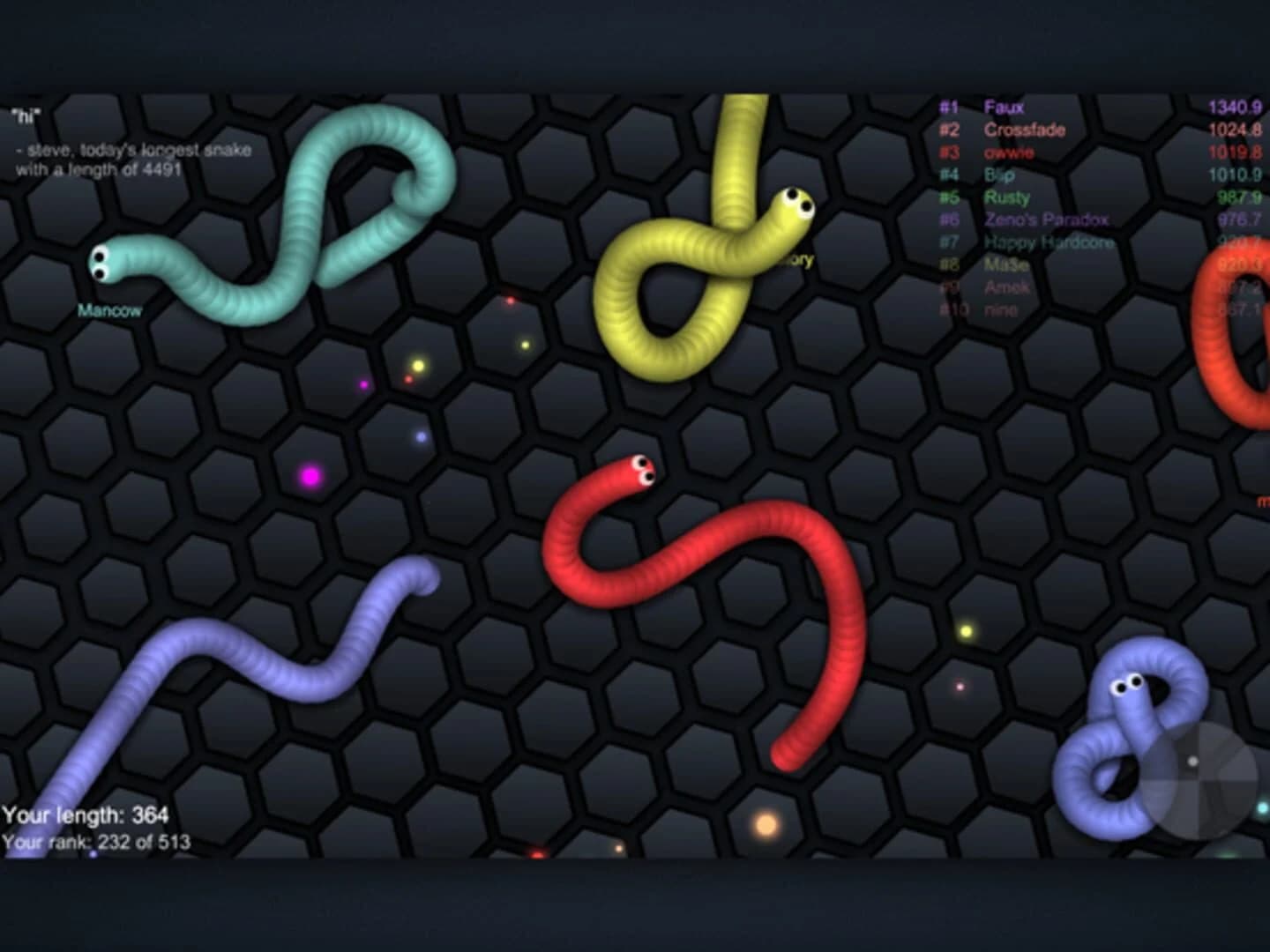 Slither.io screenshot 4