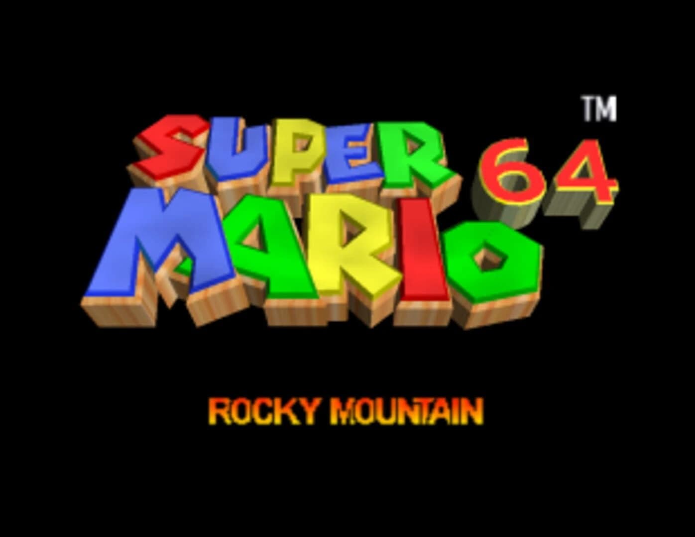 SM64: Rocky Mountain Revisited screenshot 1