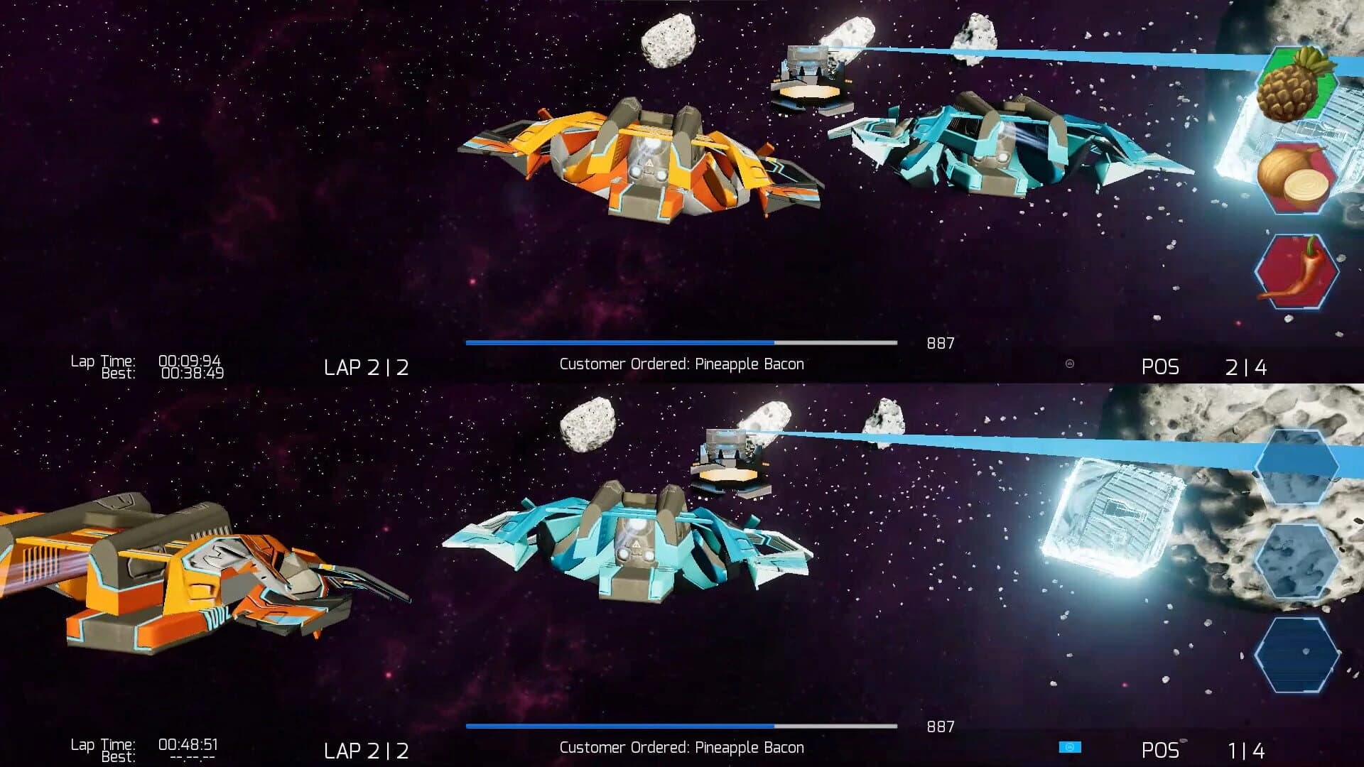 Smugglers of Cygnus: Cygnus Pizza Race screenshot 4