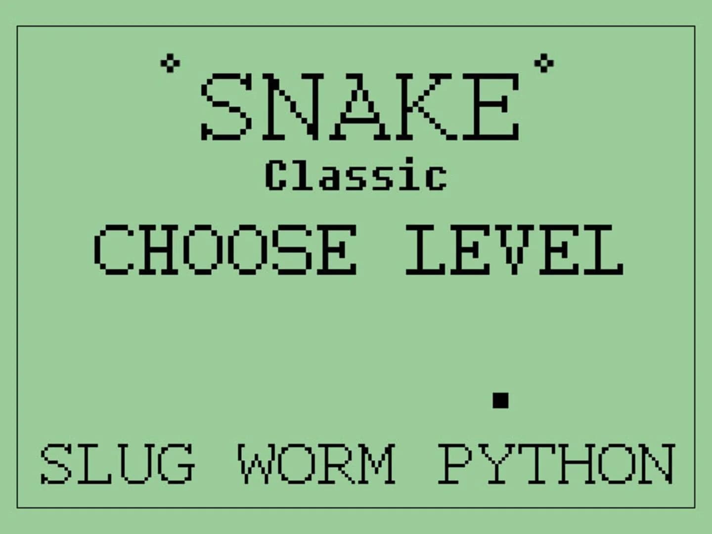 Snake Classic screenshot 2