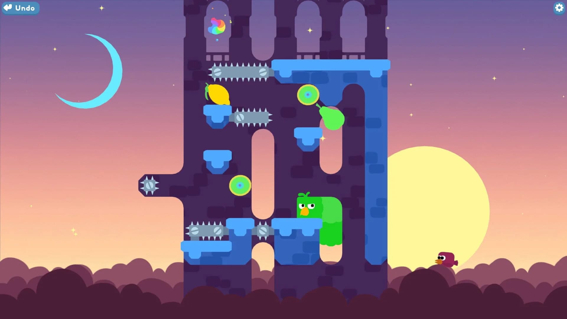 Snakebird screenshot 1