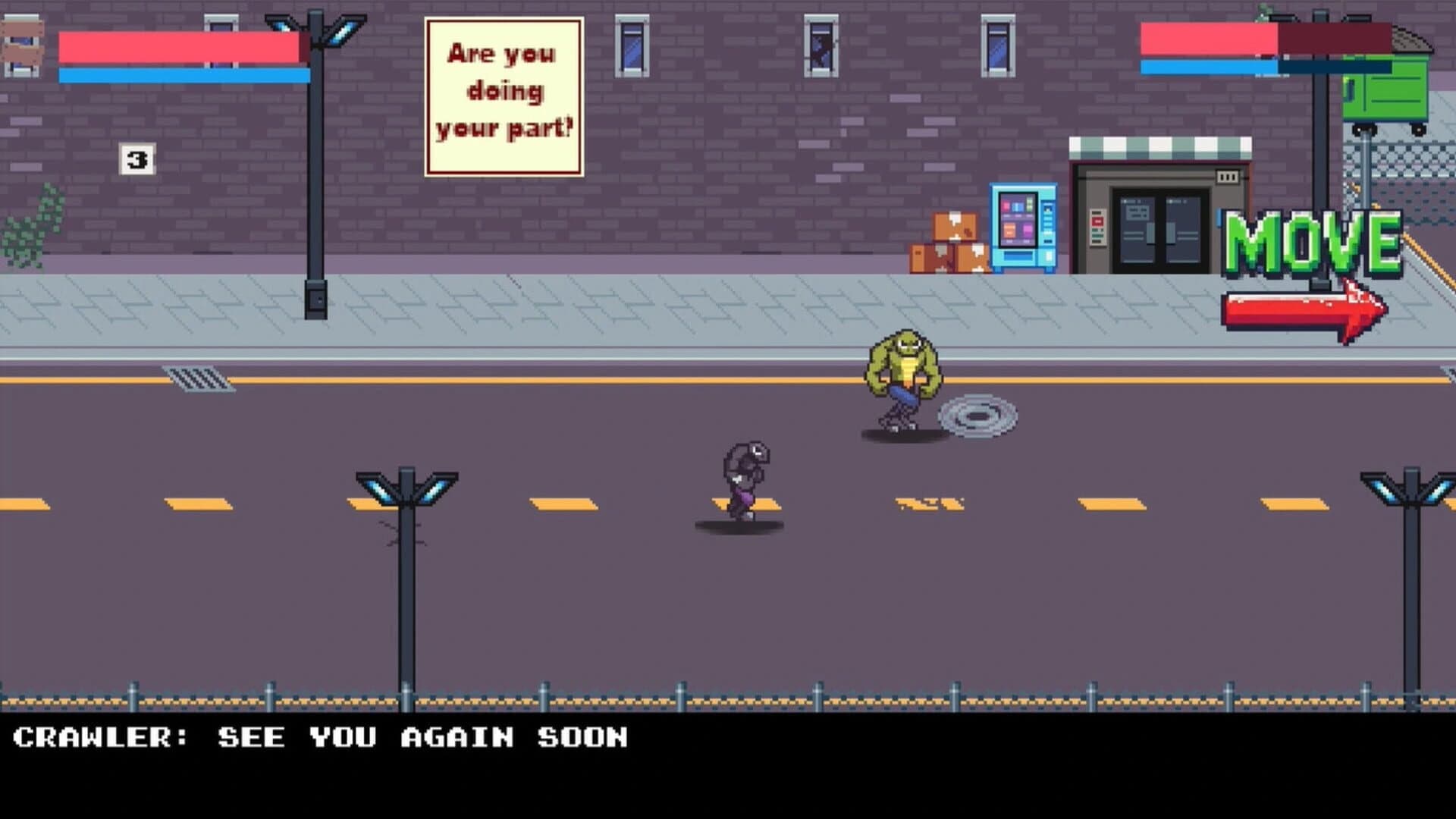 Snakes with Fists! screenshot 1