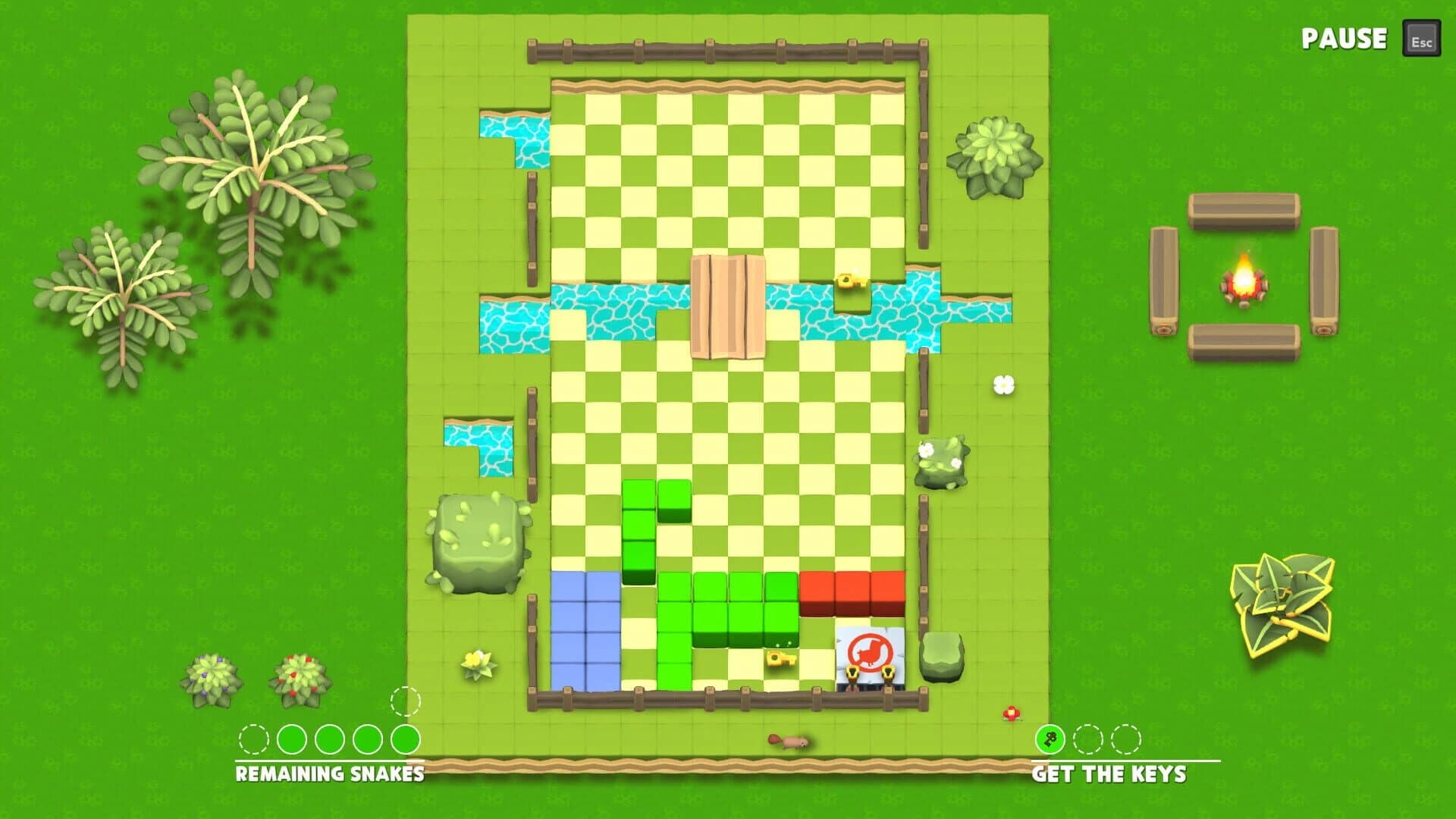 Snaketris: Rescue 'em all screenshot 2