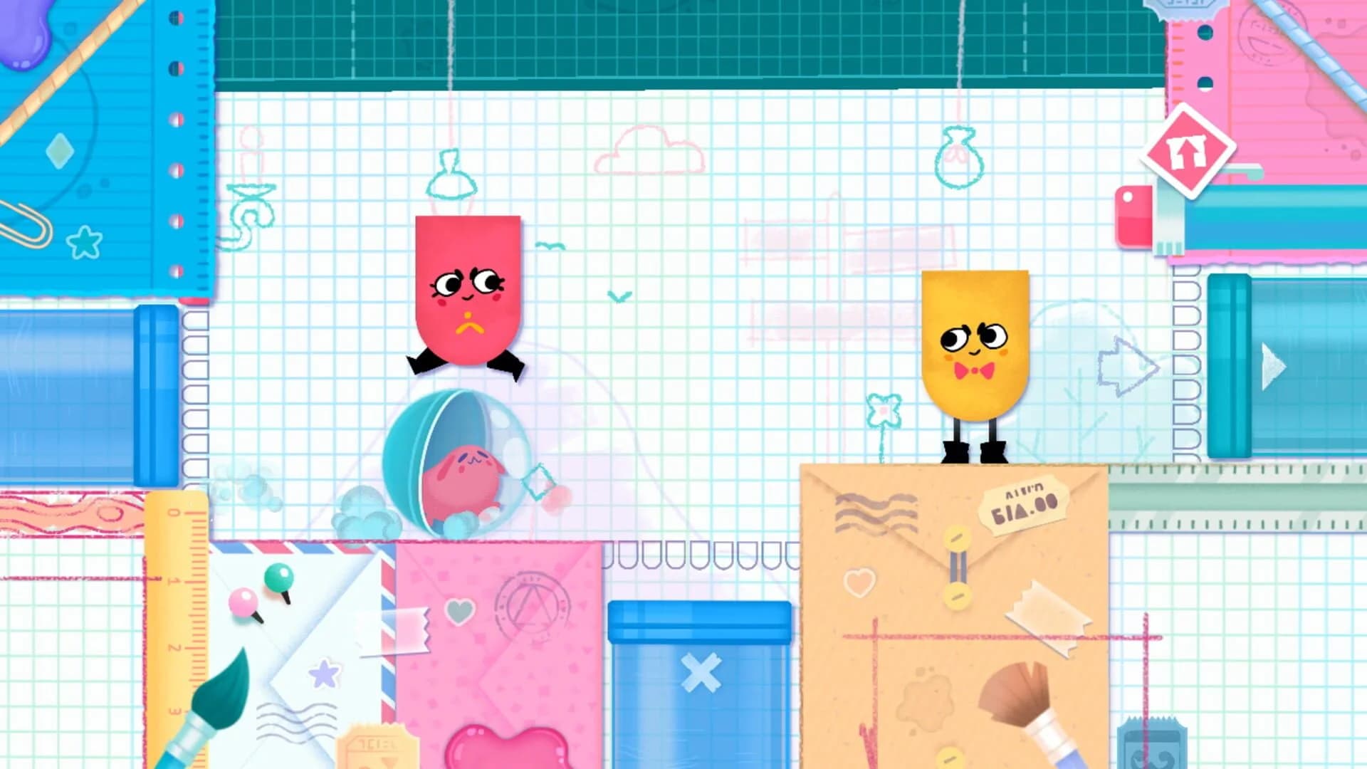 Snipperclips: Cut It Out, Together! screenshot 2