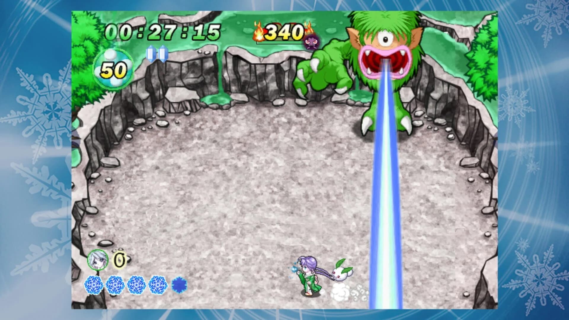 Snow Battle Princess Sayuki screenshot 2