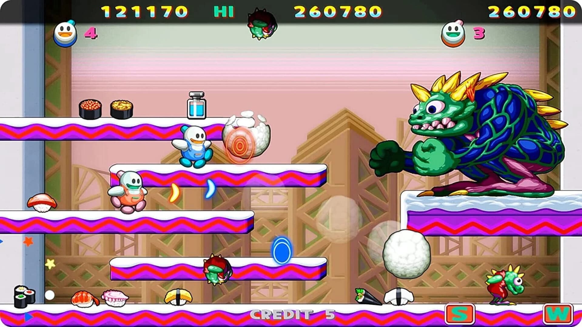 Snow Bros.: Nick & Tom Special screenshot 2