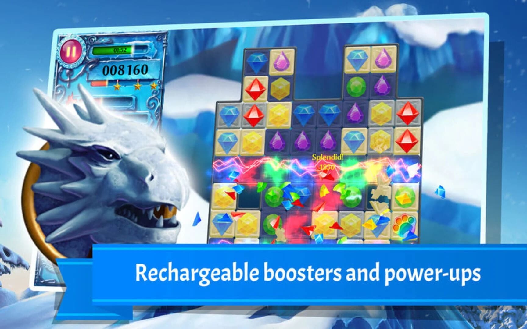 Snow Jewels Puzzle screenshot 3