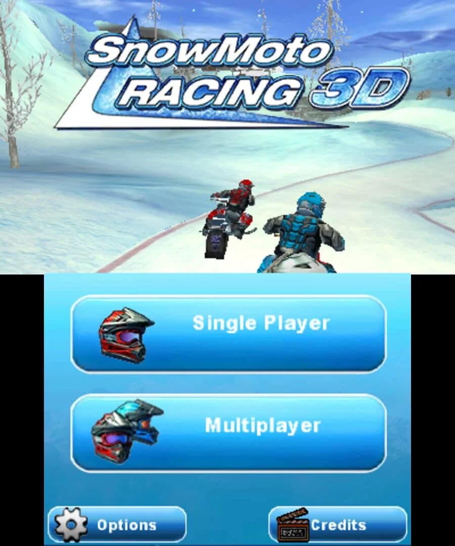 Snow Moto Racing 3D screenshot 1