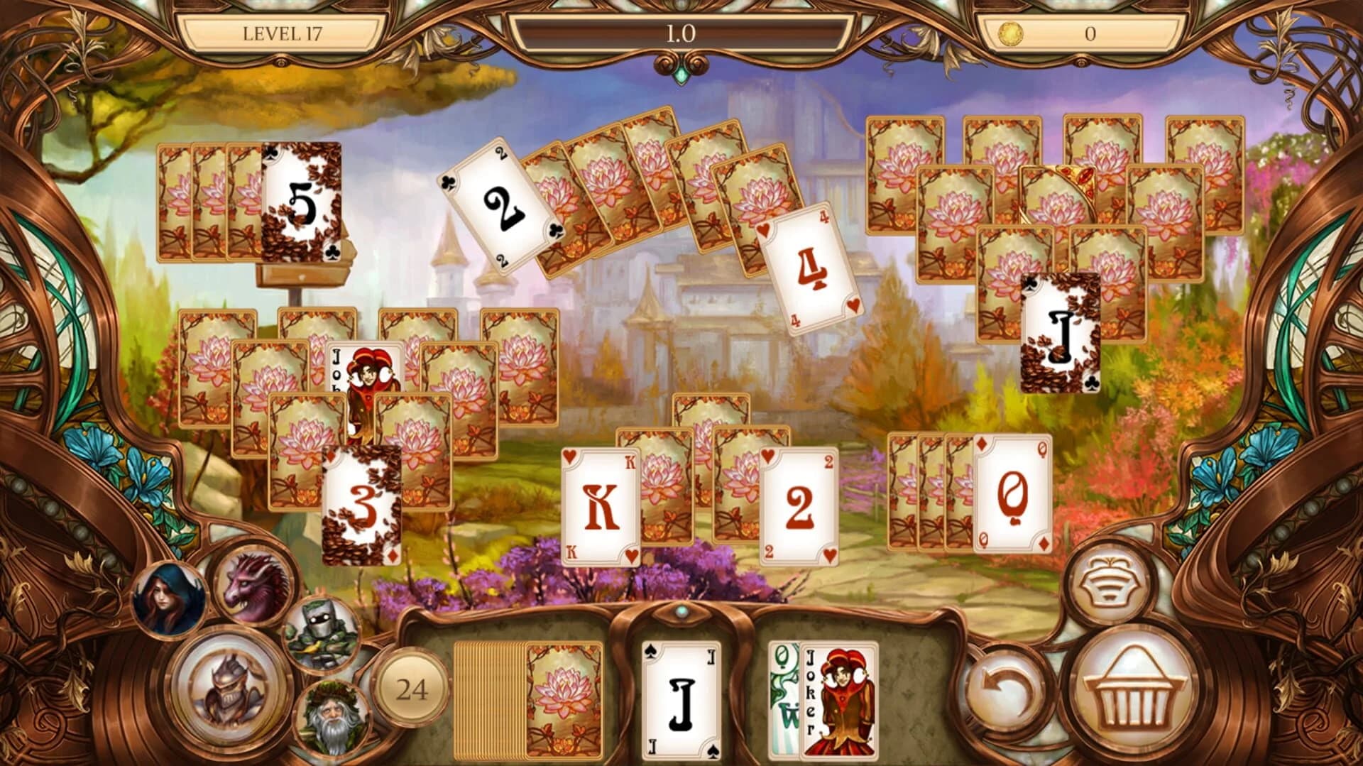Snow White Solitaire: Charmed Kingdom screenshot 3