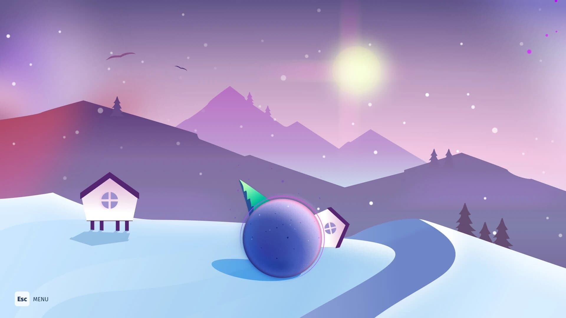 Snowballed: Crazy Downhill screenshot 1