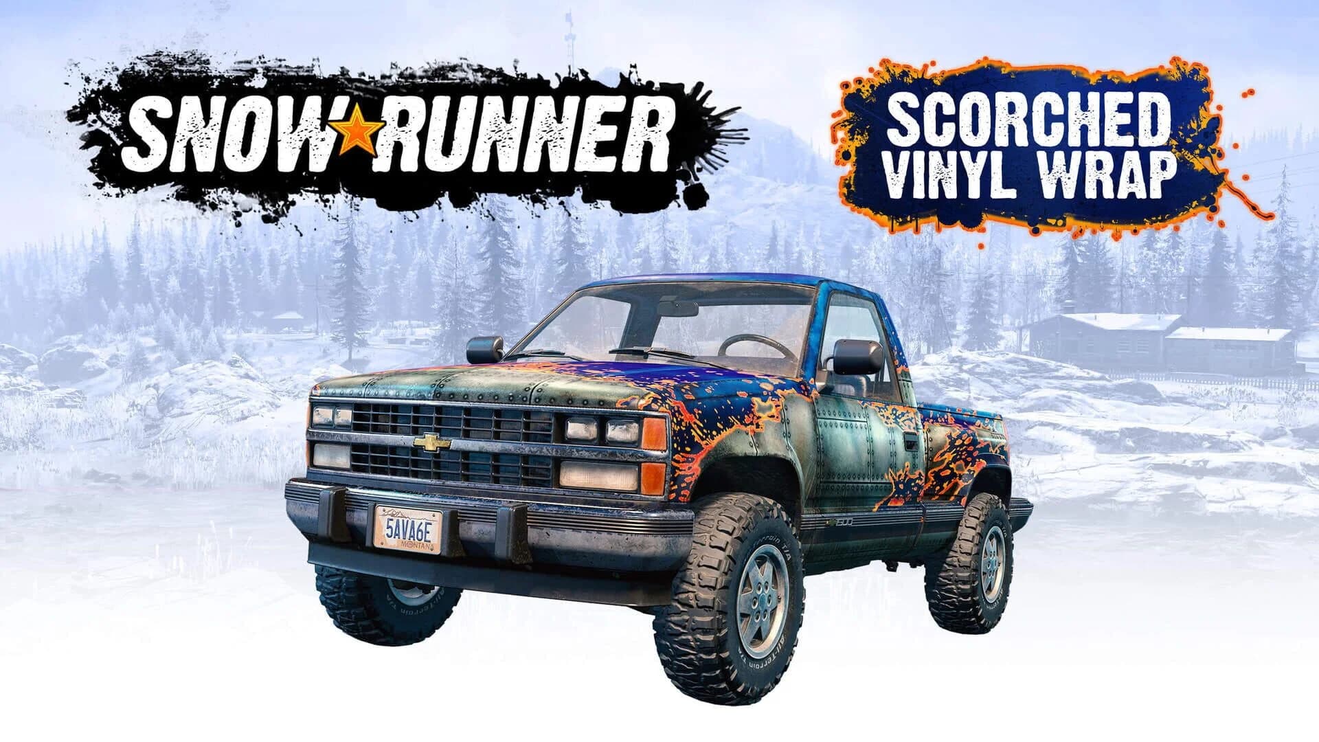 SnowRunner: Scorched Vinyl Wrap screenshot 1